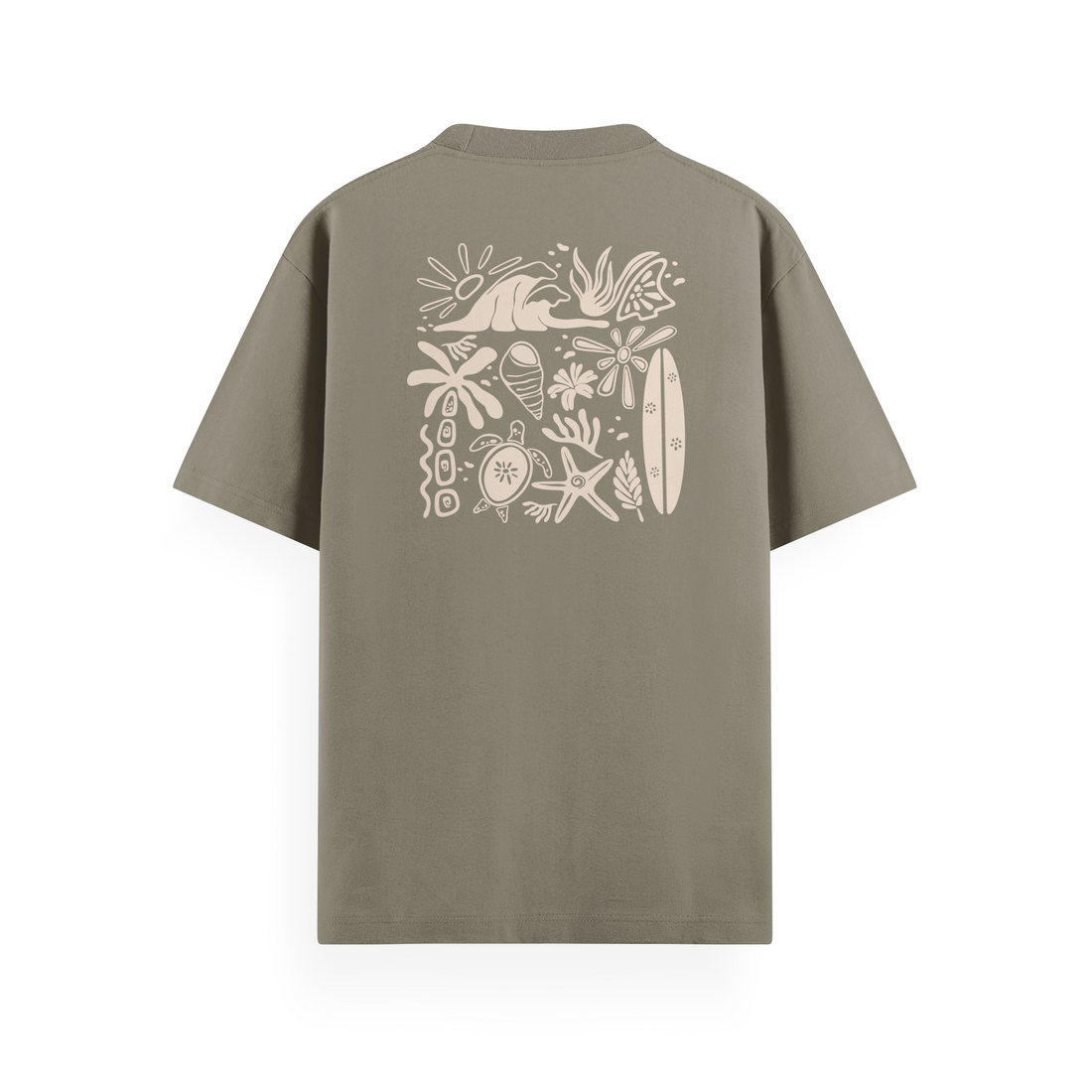 Beachy Vibes Basic T-Shirt