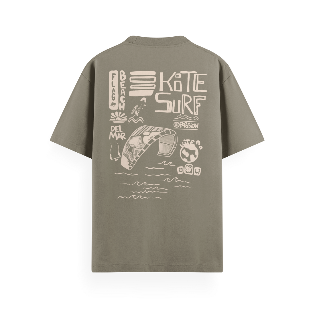 Flag Beach T-Shirt Basic