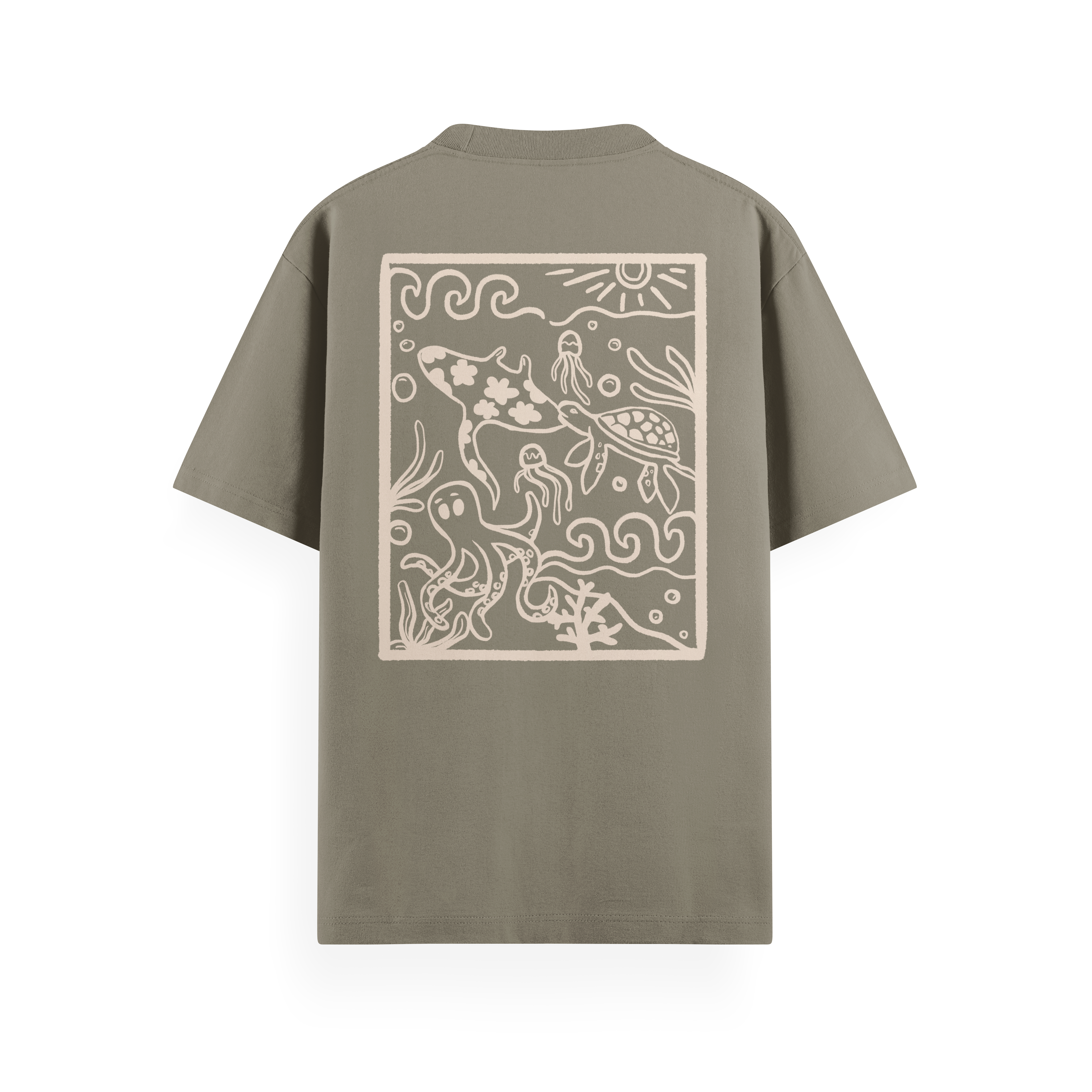 Ocean Creatures T-Shirt Basic