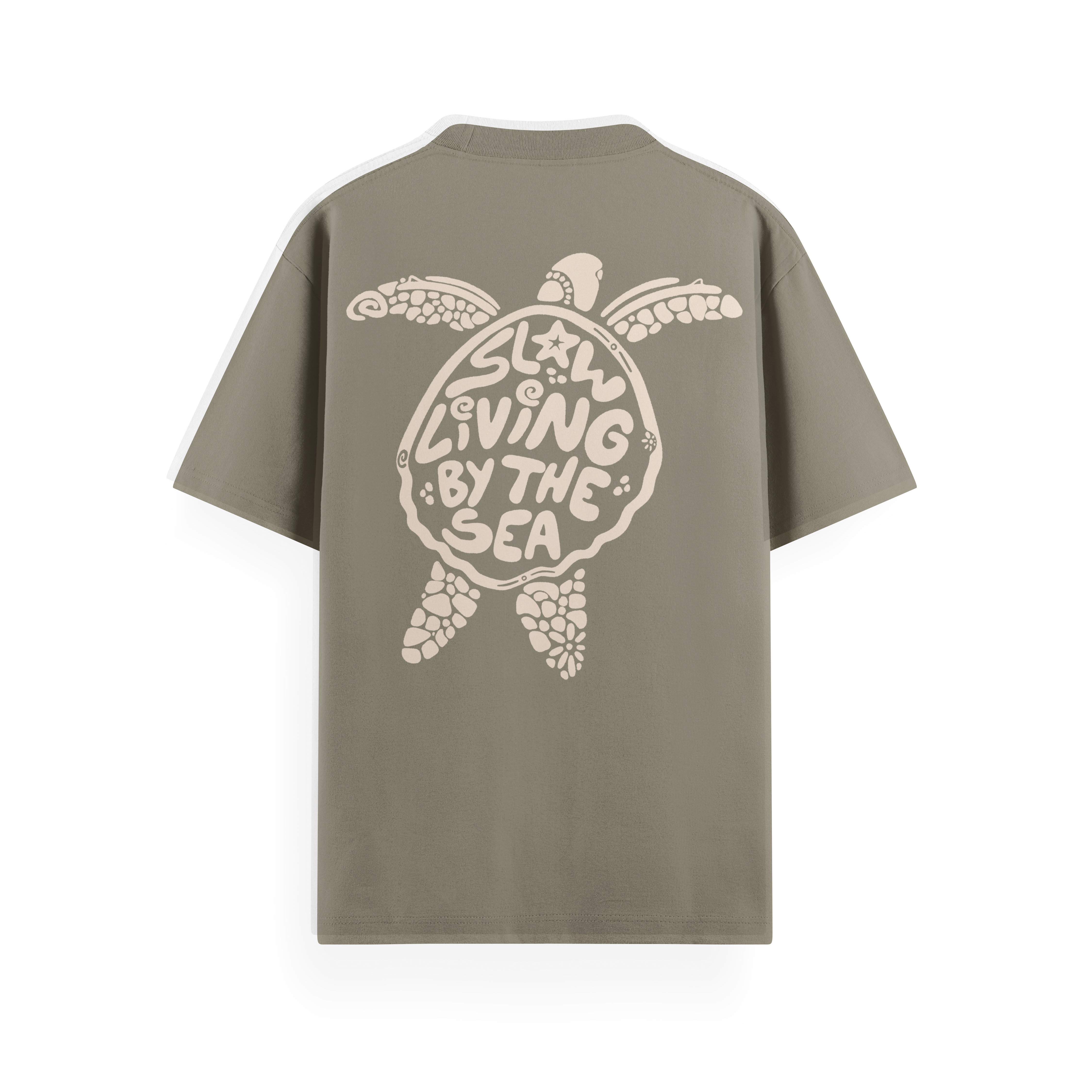 Slow Living By The Sea Basic T-Shirt