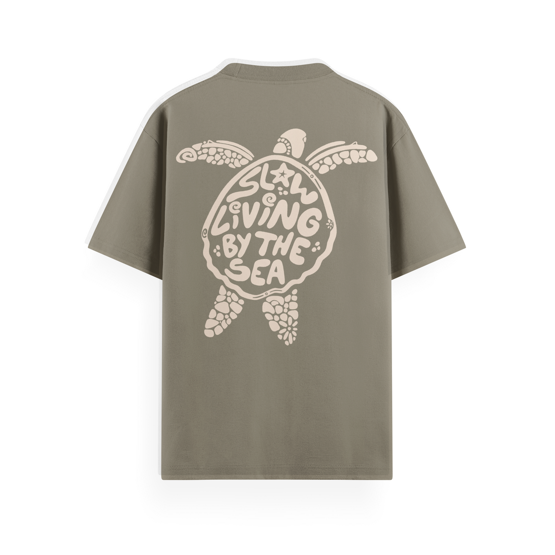 Slow Living By The Sea Basic T-Shirt