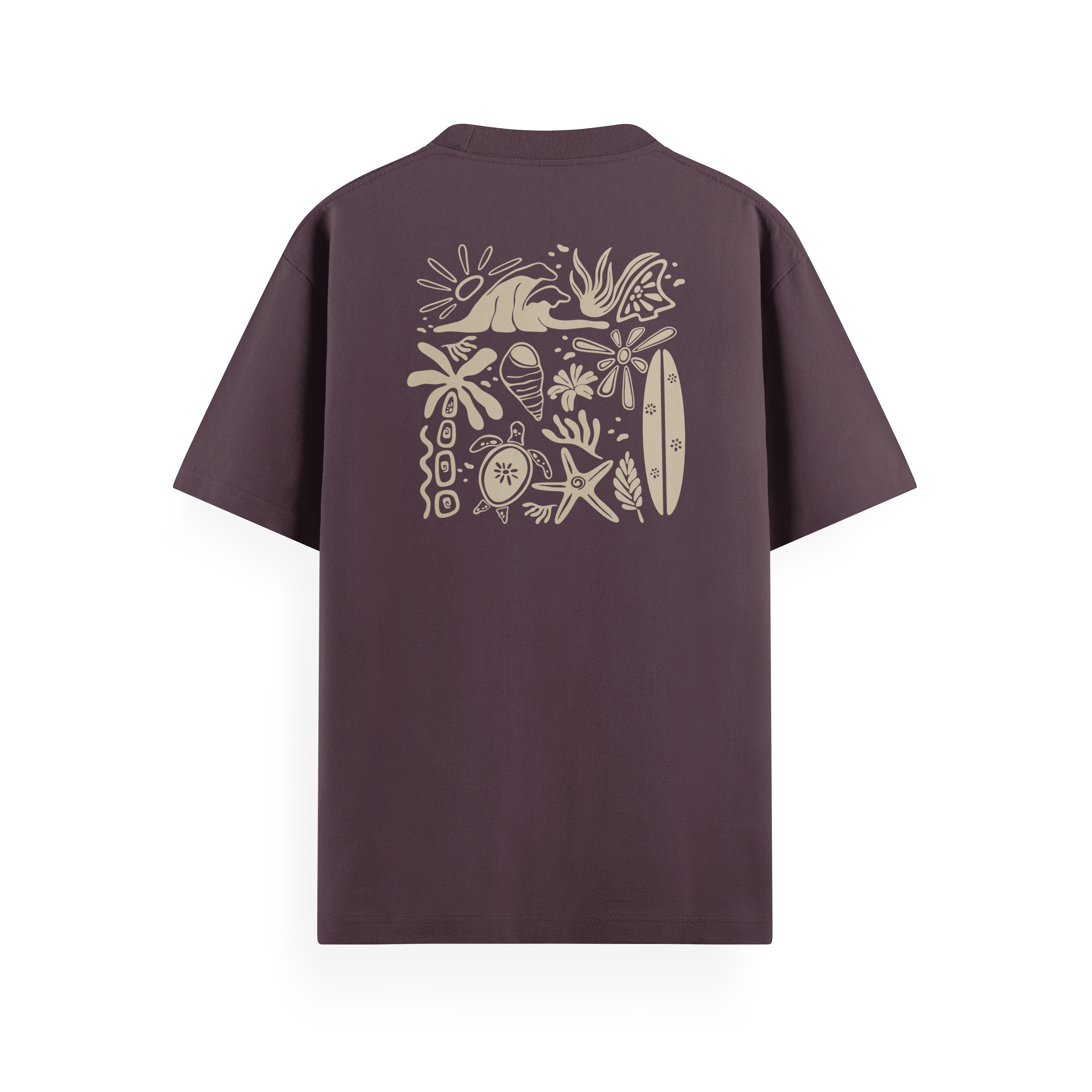 Beachy Vibes Basic T-Shirt