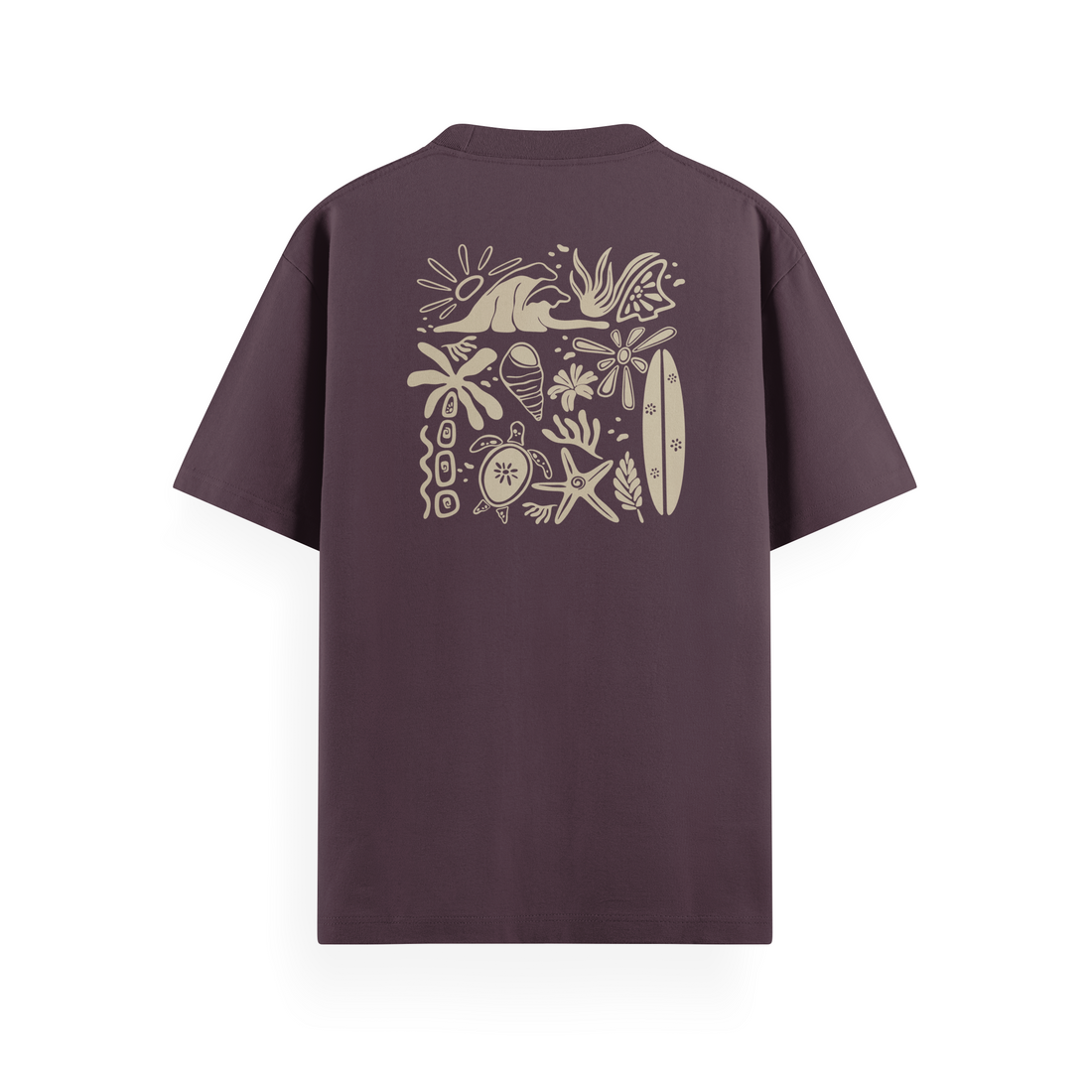 Beachy Vibes Basic T-Shirt