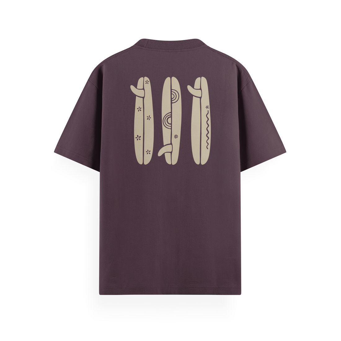 Boho Surfboard T-Shirt Basic