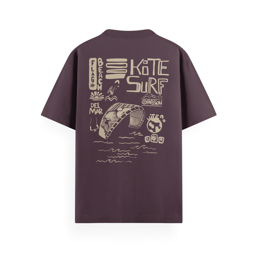 Flag Beach T-Shirt Basic