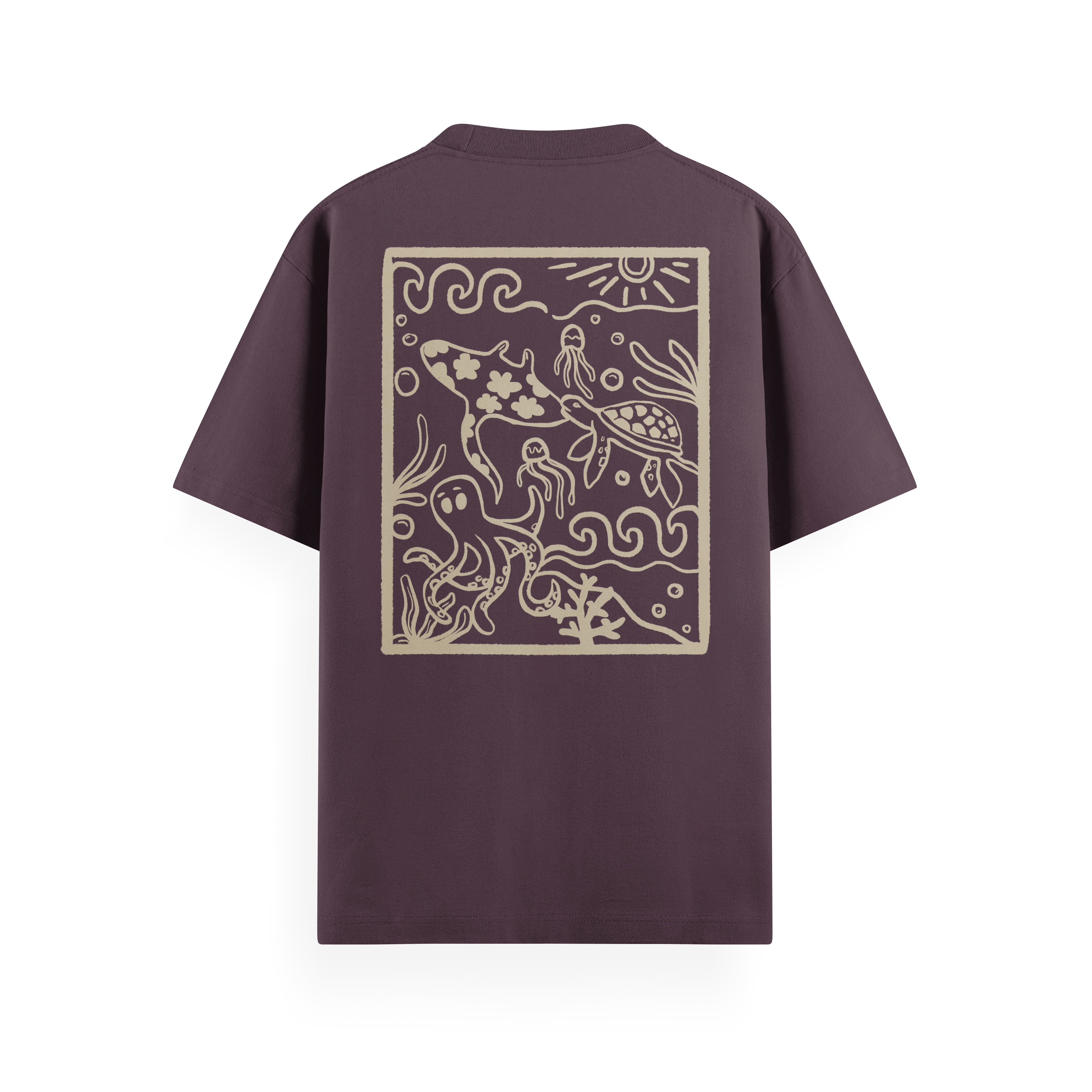 Ocean Creatures T-Shirt Basic