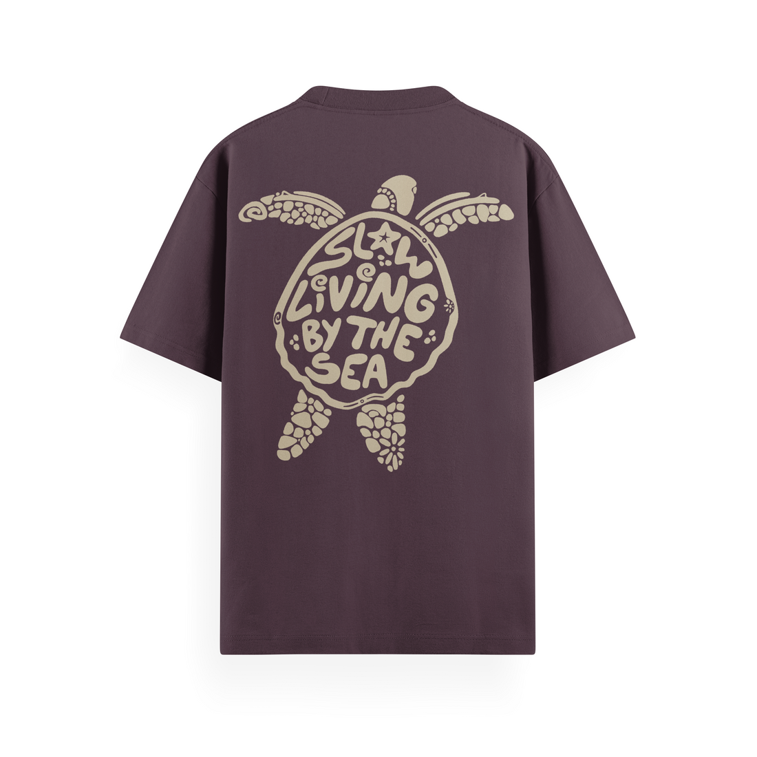 Slow Living By The Sea Basic T-Shirt