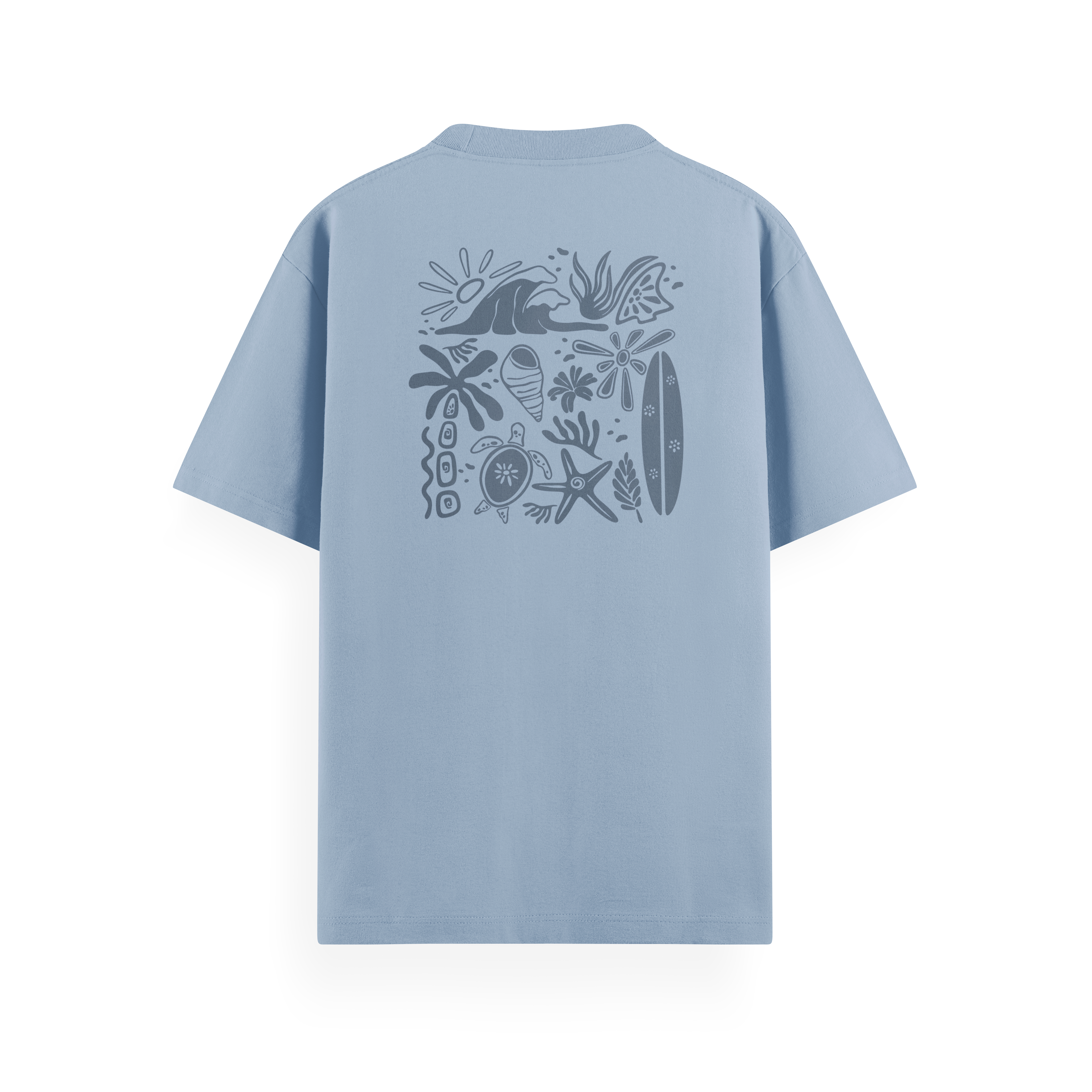Beachy Vibes Basic T-Shirt