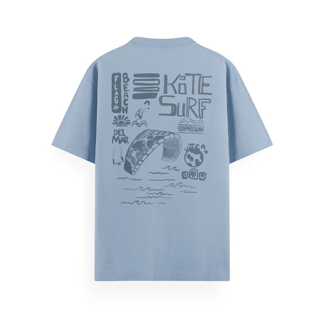Flag Beach T-Shirt Basic
