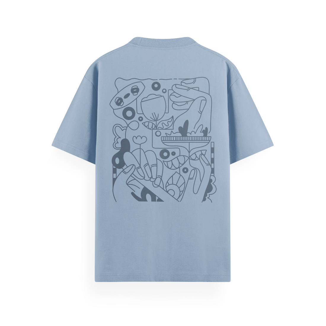 Kite Line Art T-Shirt Basic