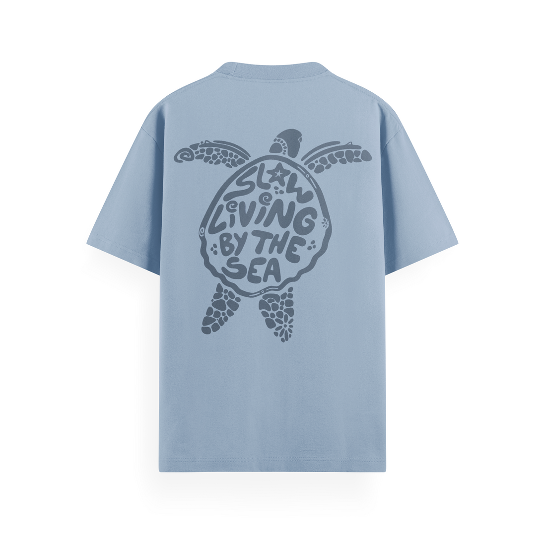 Slow Living By The Sea Basic T-Shirt