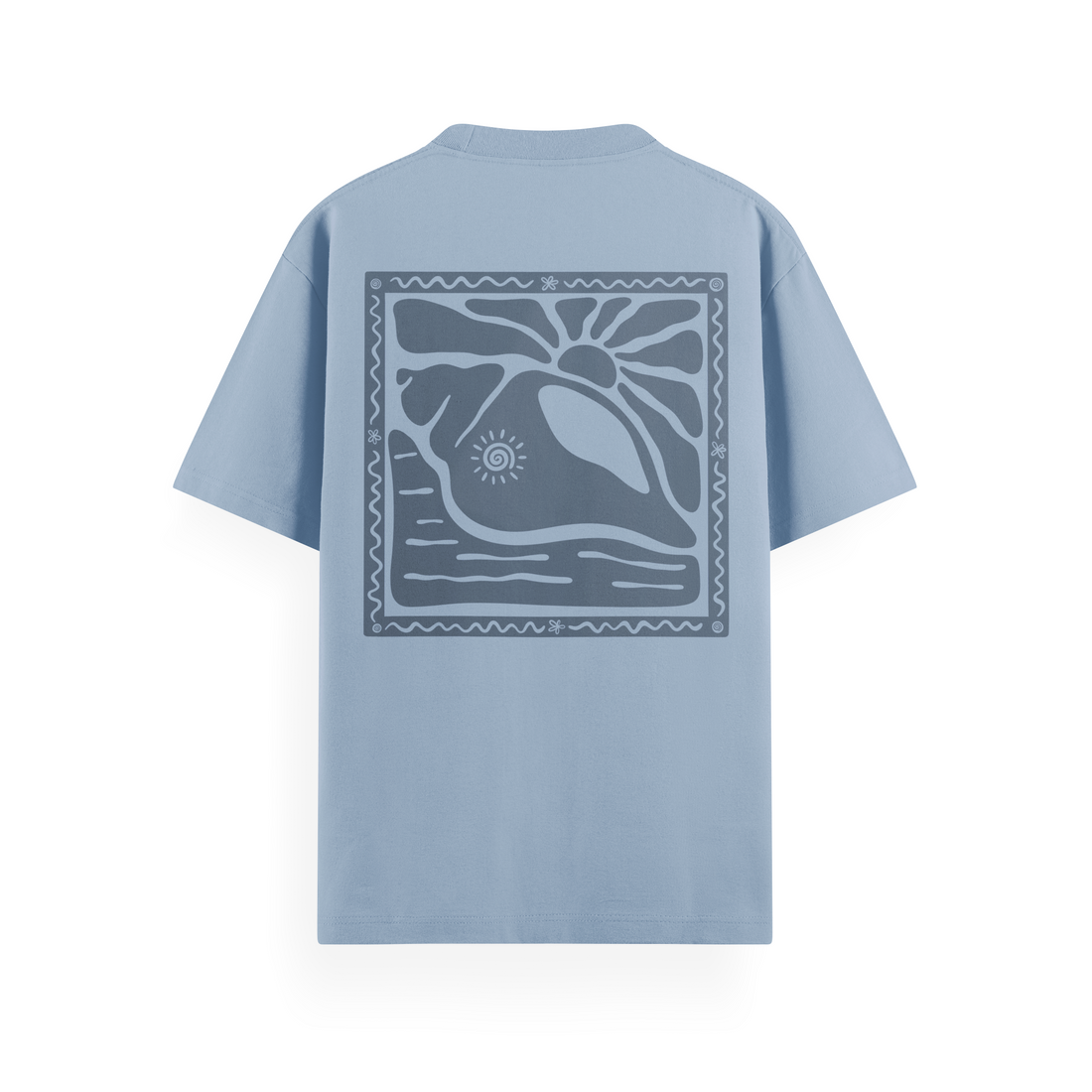 Sunny Seashell Basic T-Shirt