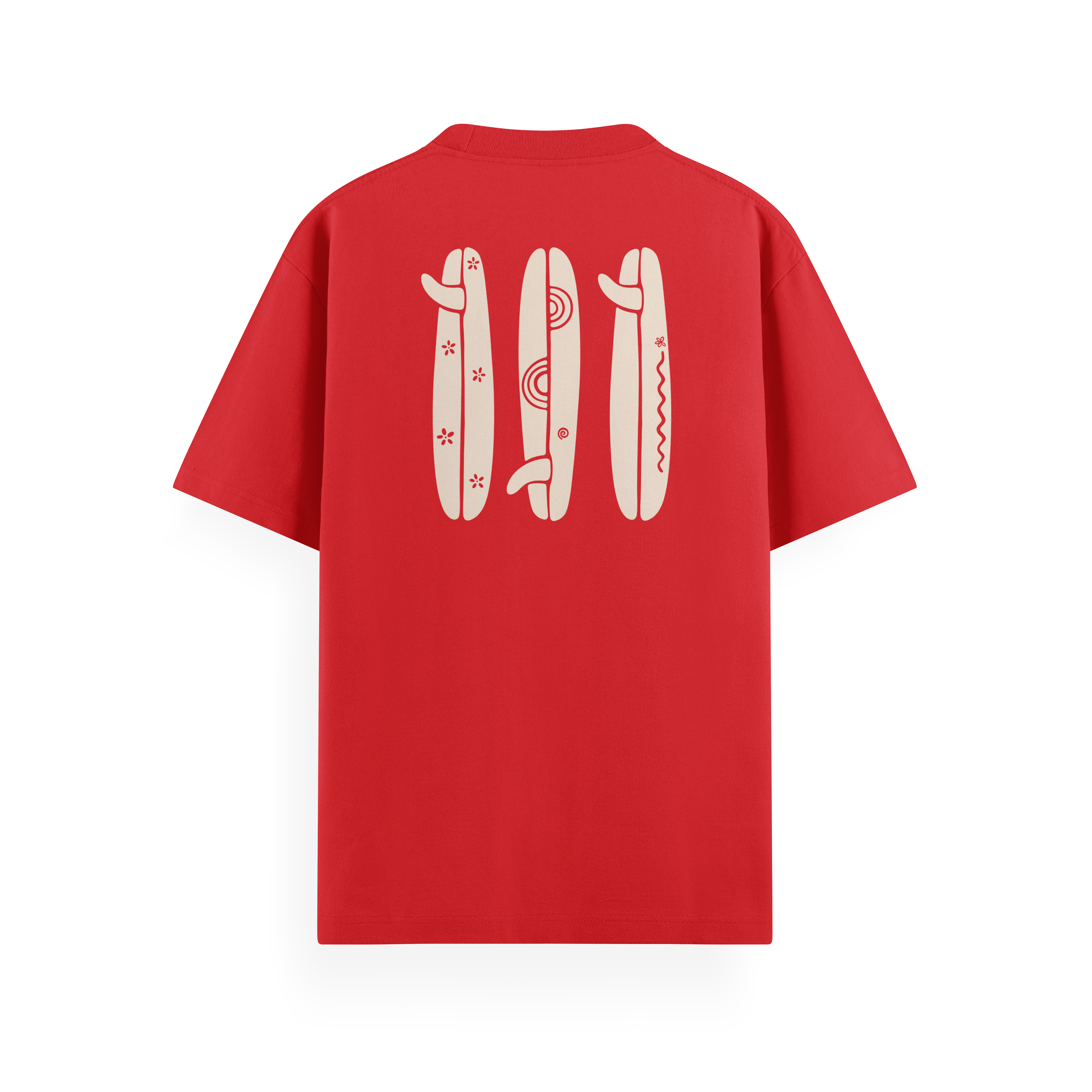 Boho Surfboard T-Shirt Basic