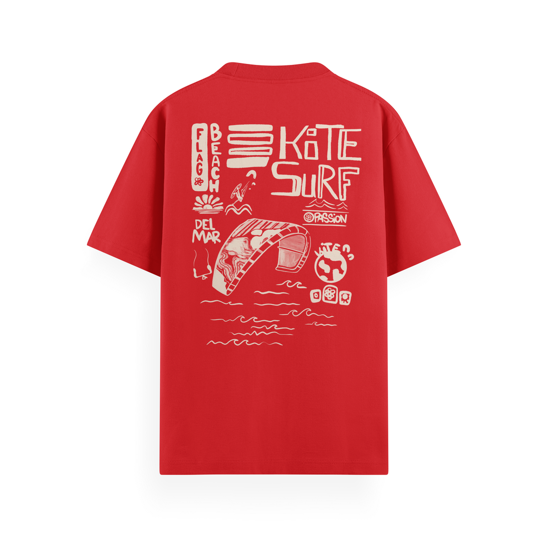 Flag Beach T-Shirt Basic