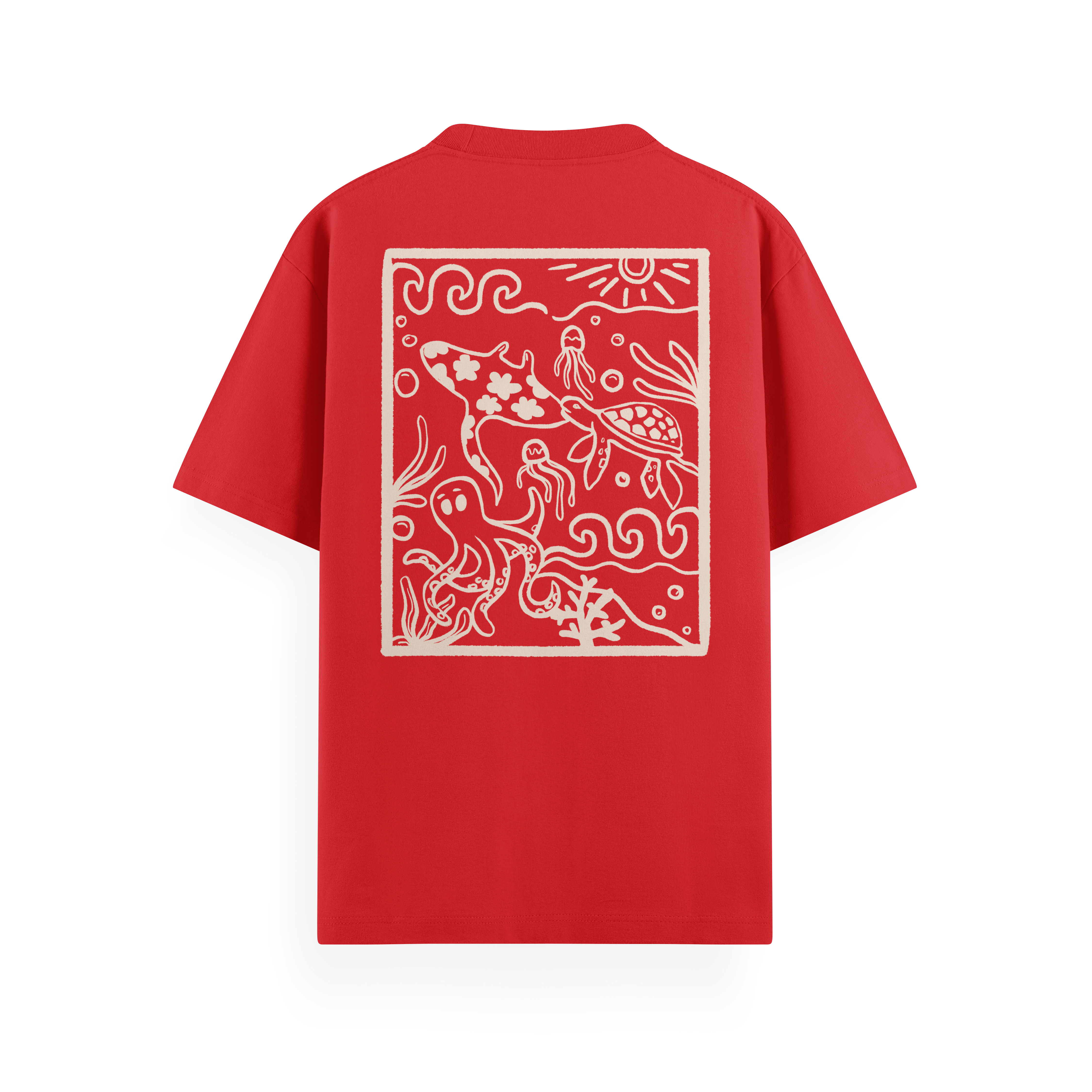 Ocean Creatures T-Shirt Basic