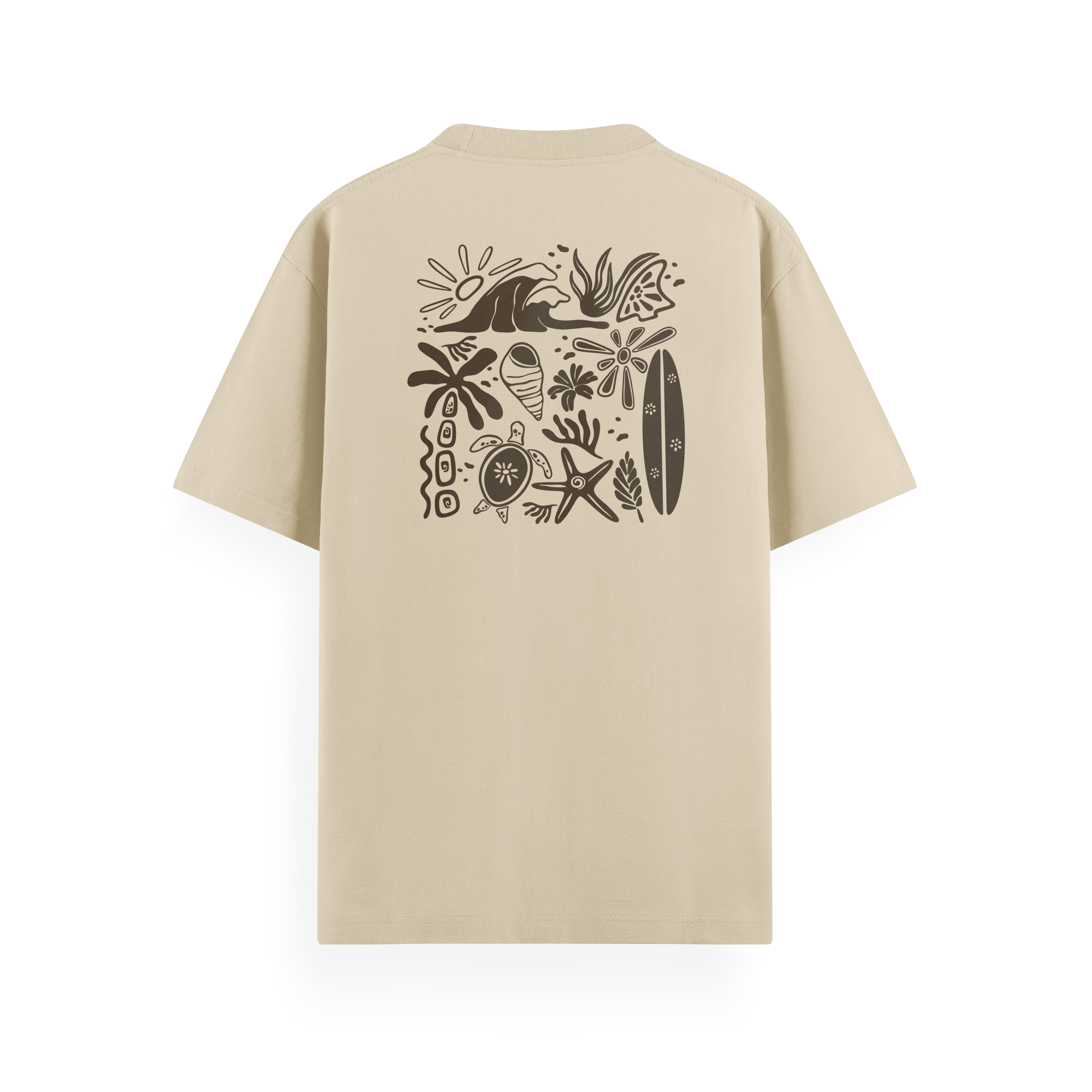 Beachy Vibes Basic T-Shirt