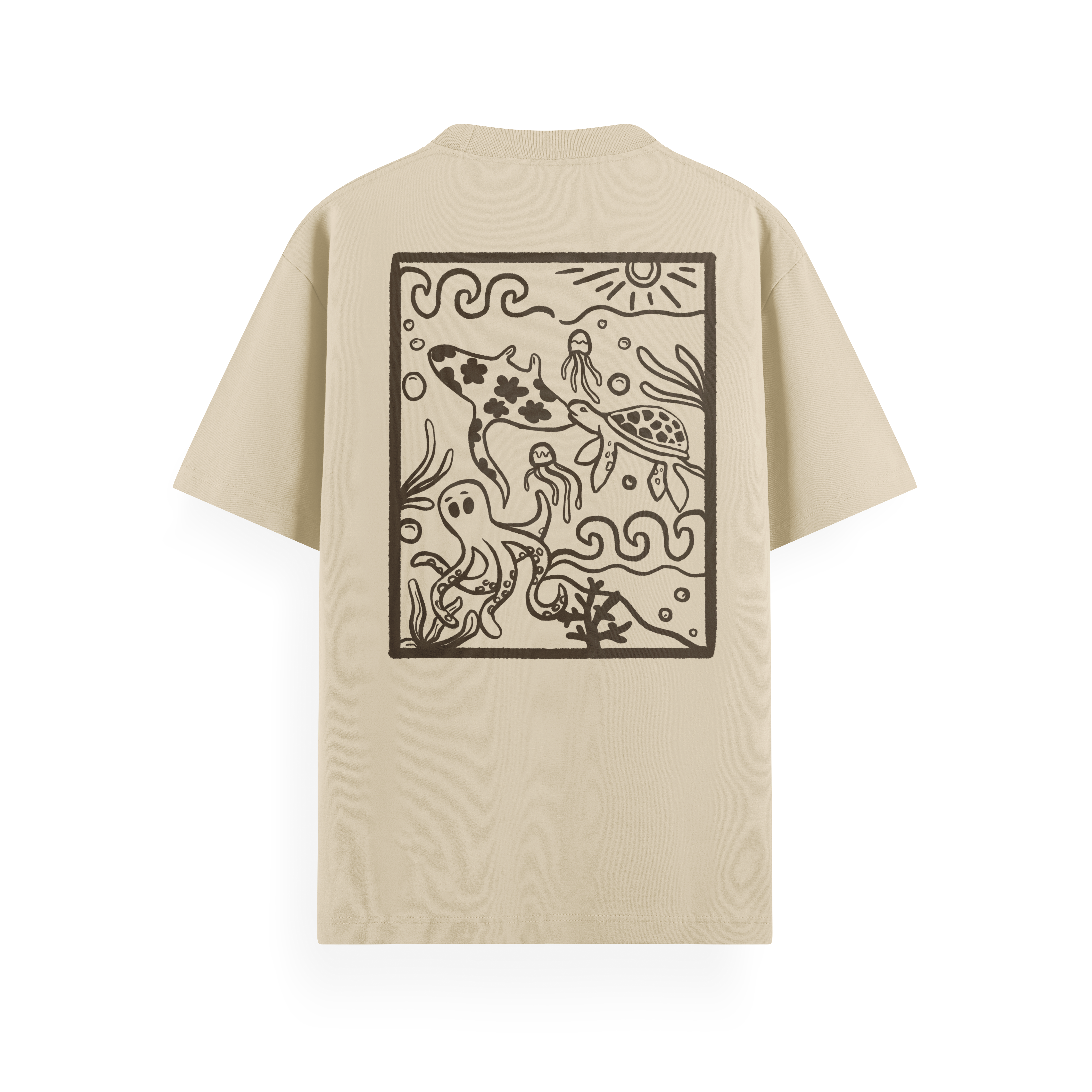 Ocean Creatures T-Shirt Basic