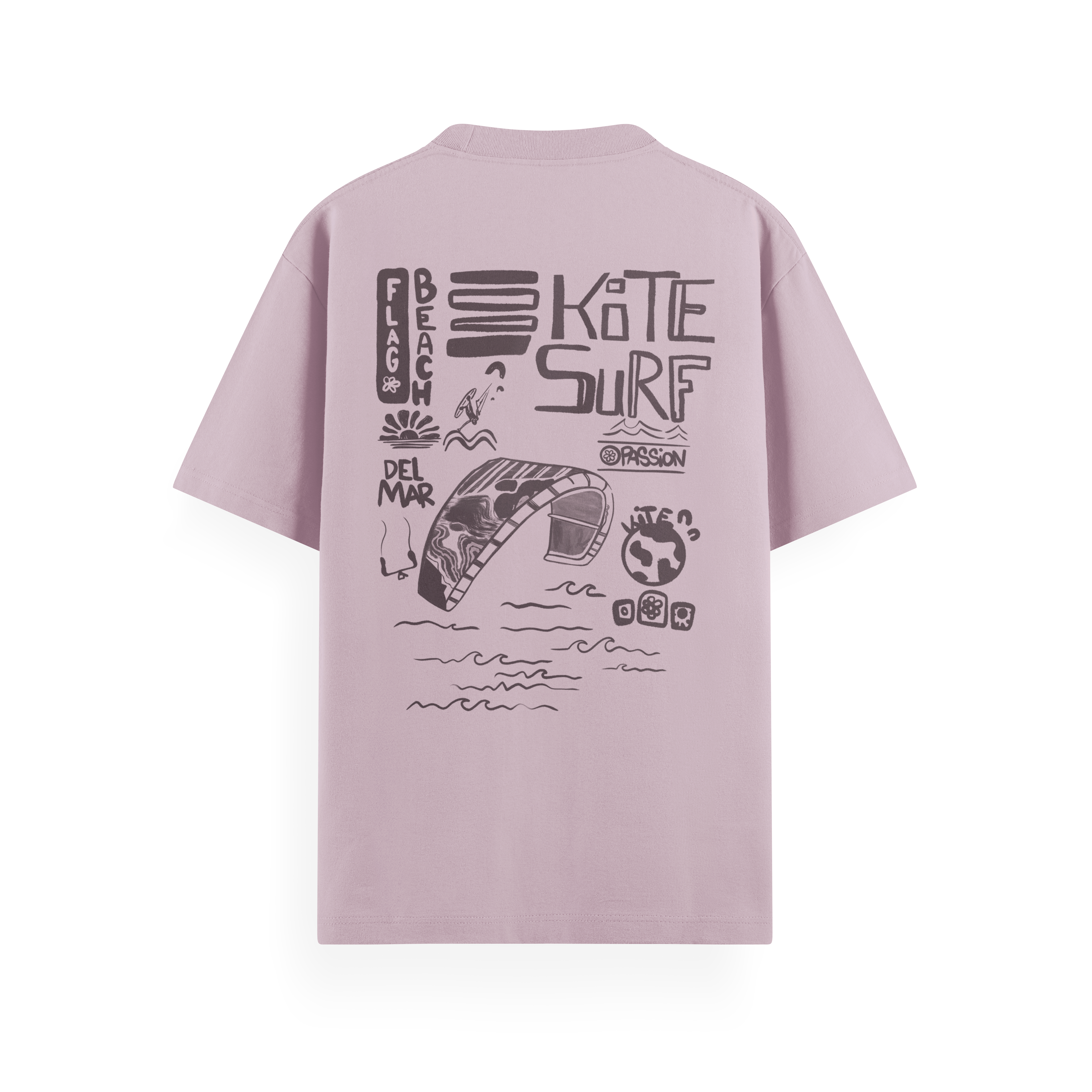 Flag Beach T-Shirt Basic