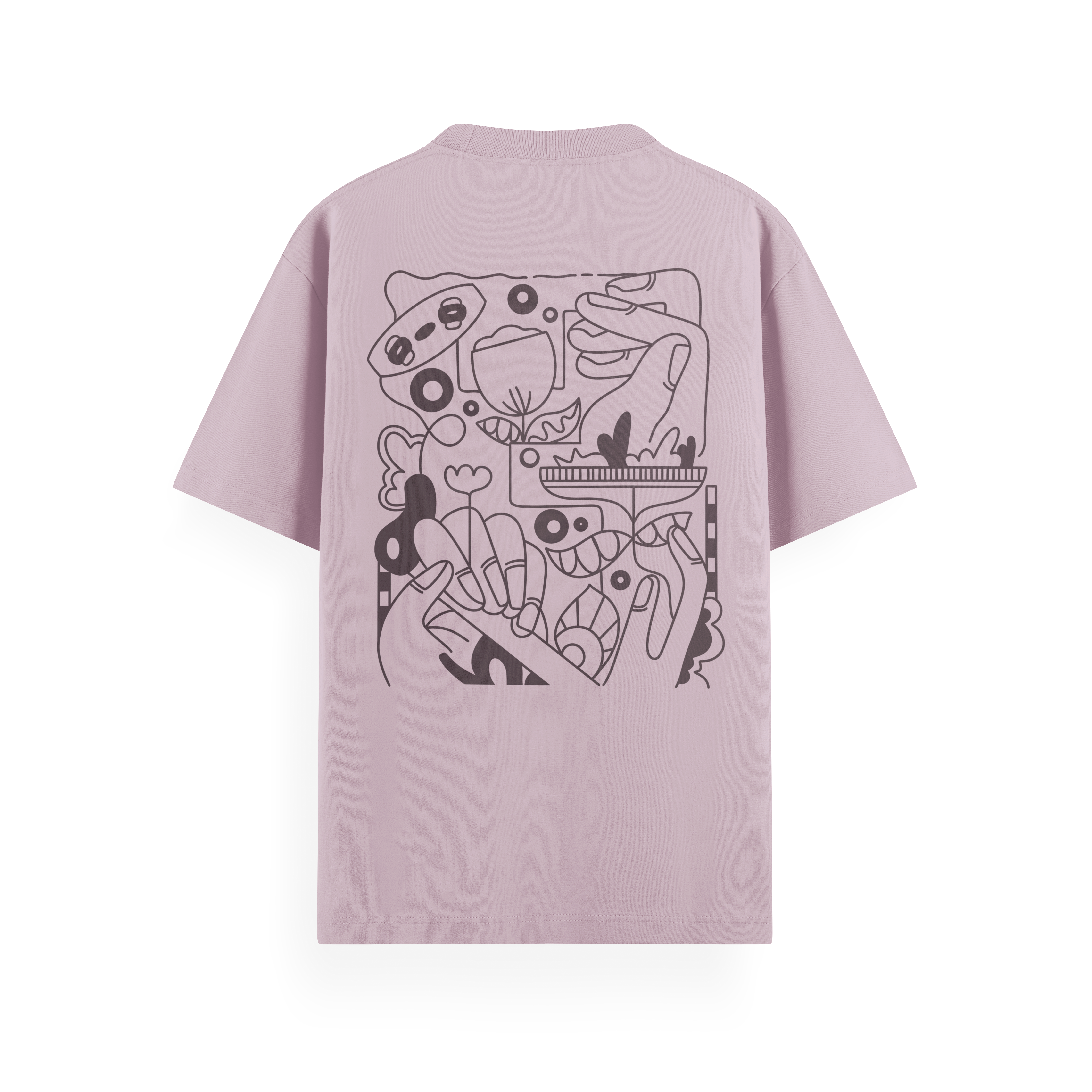 Kite Line Art T-Shirt Basic