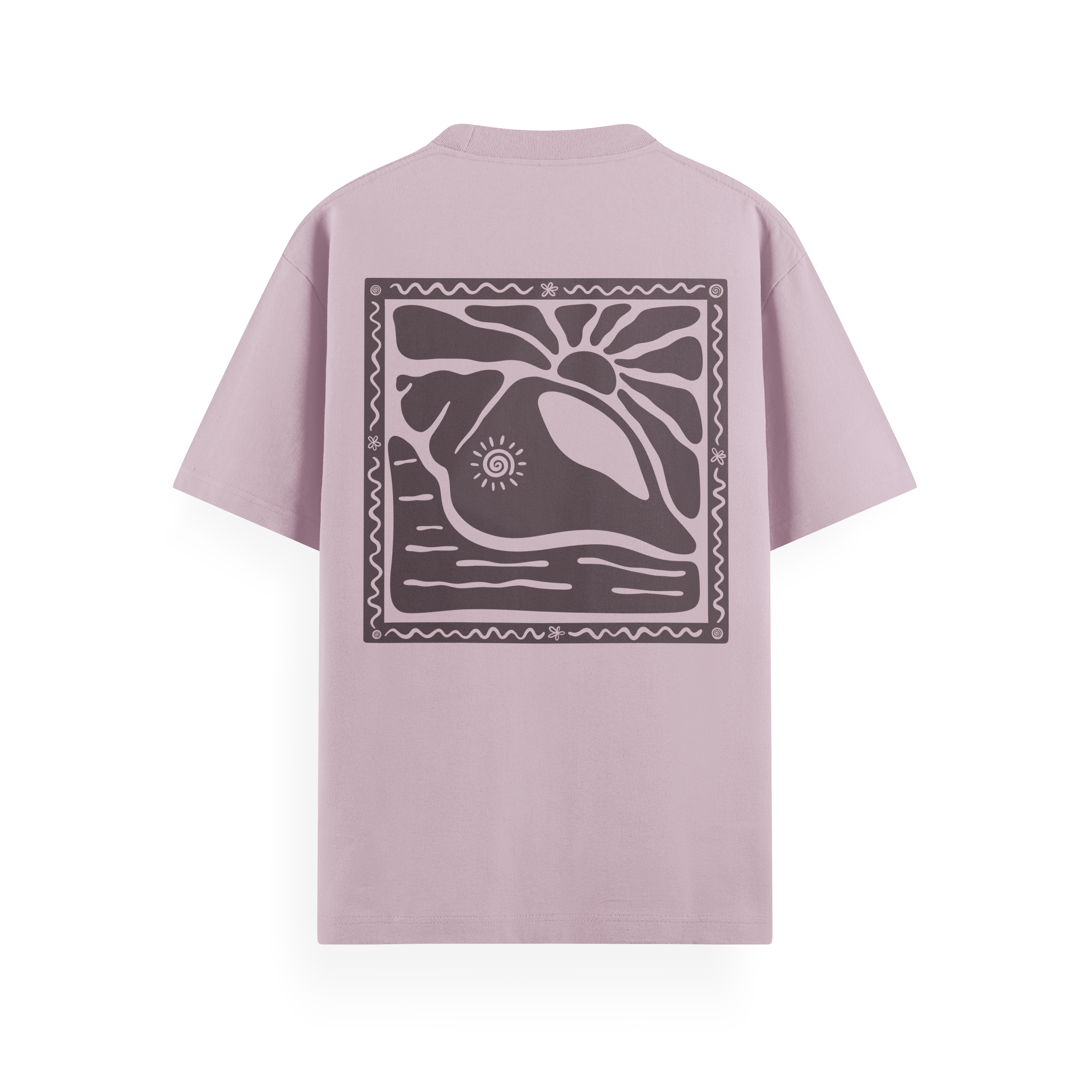 Sunny Seashell Basic T-Shirt