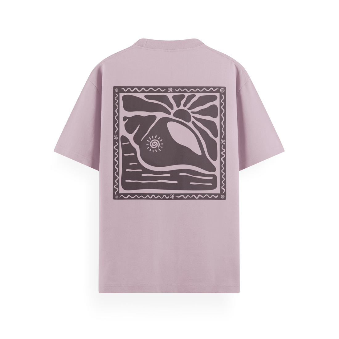 Sunny Seashell Basic T-Shirt
