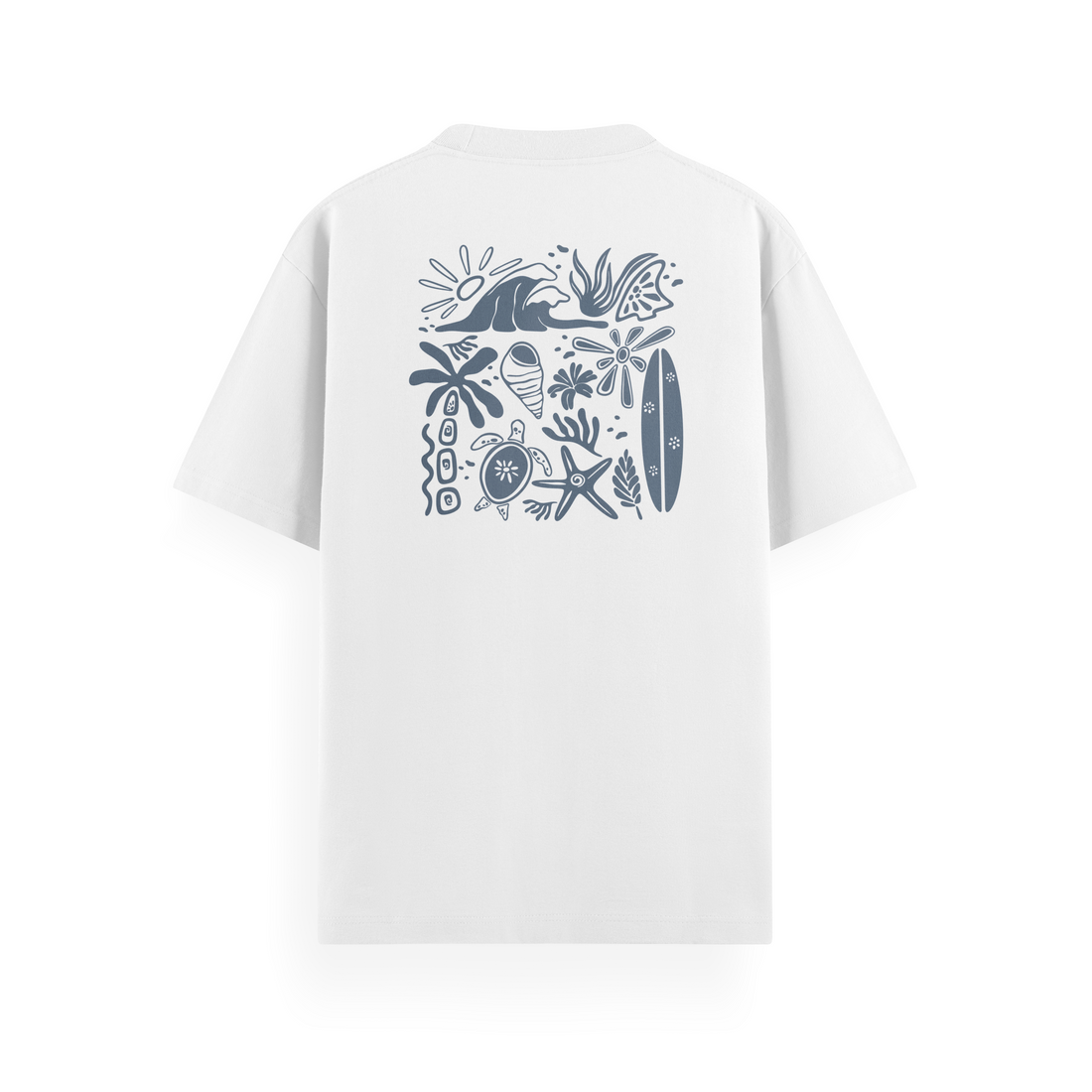 Beachy Vibes Basic T-Shirt