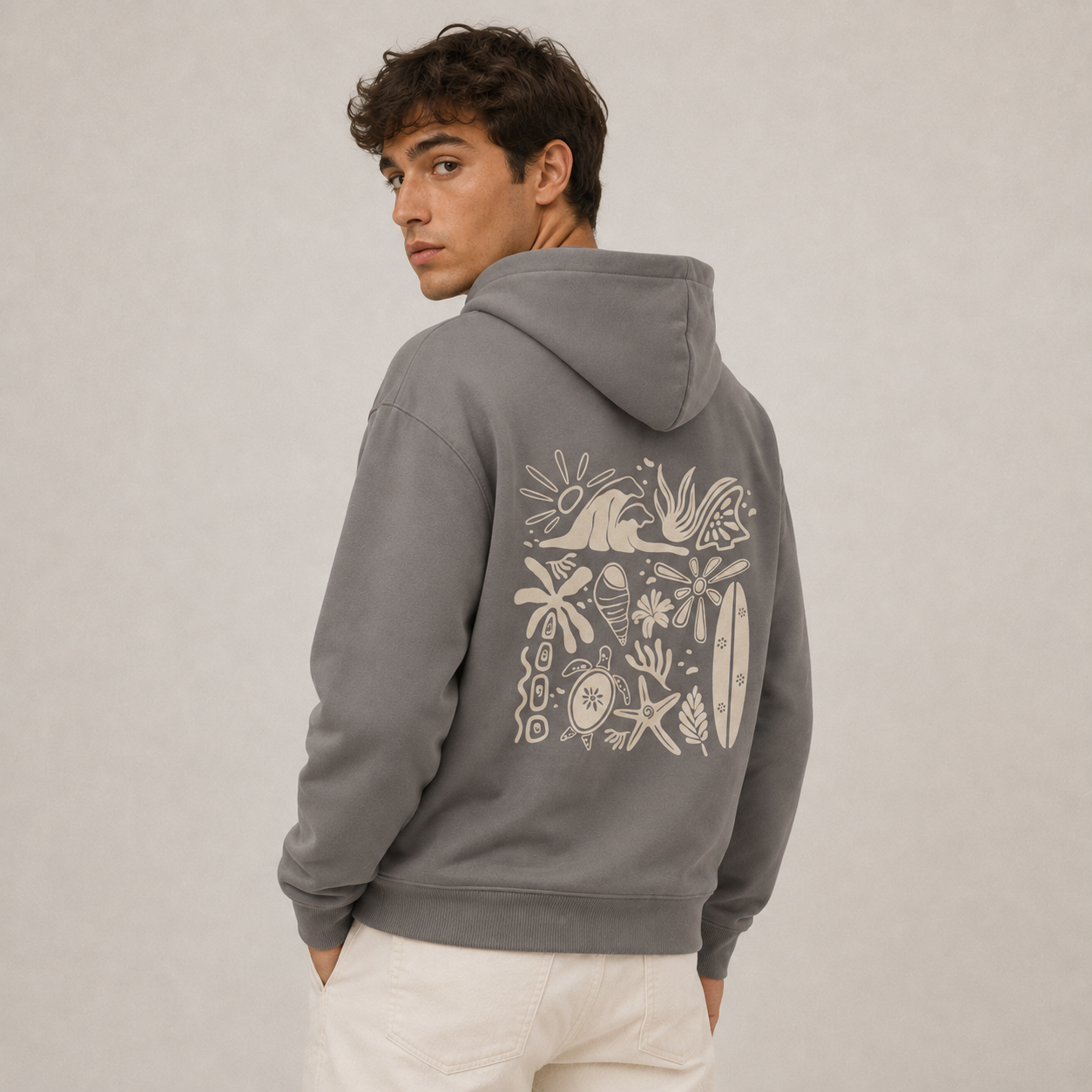 Beachy Vibes Hoodie Basic