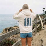 BOHO SURFBOARD HOODIE OVERSIZED