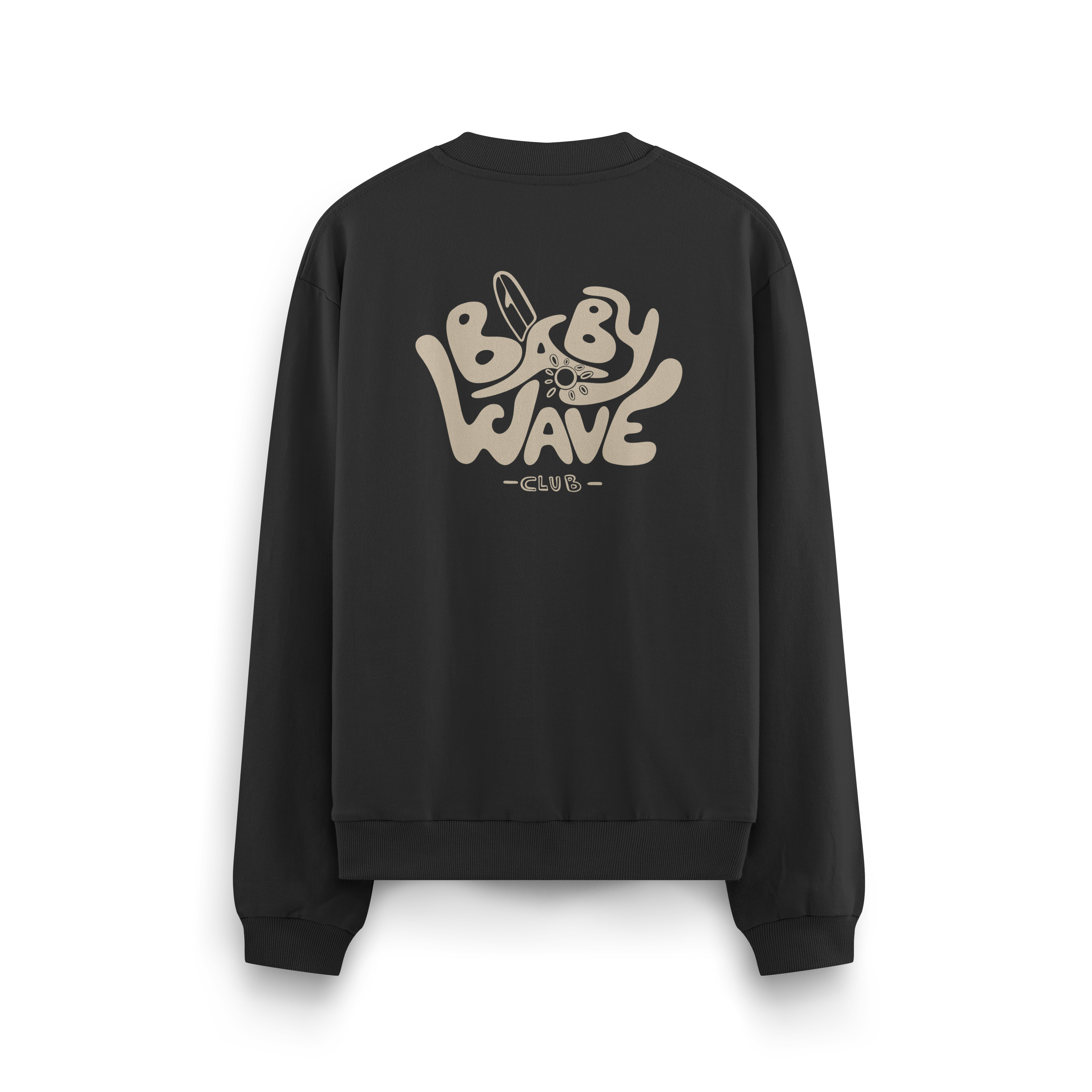 Baby Wave Club Crewneck Oversized