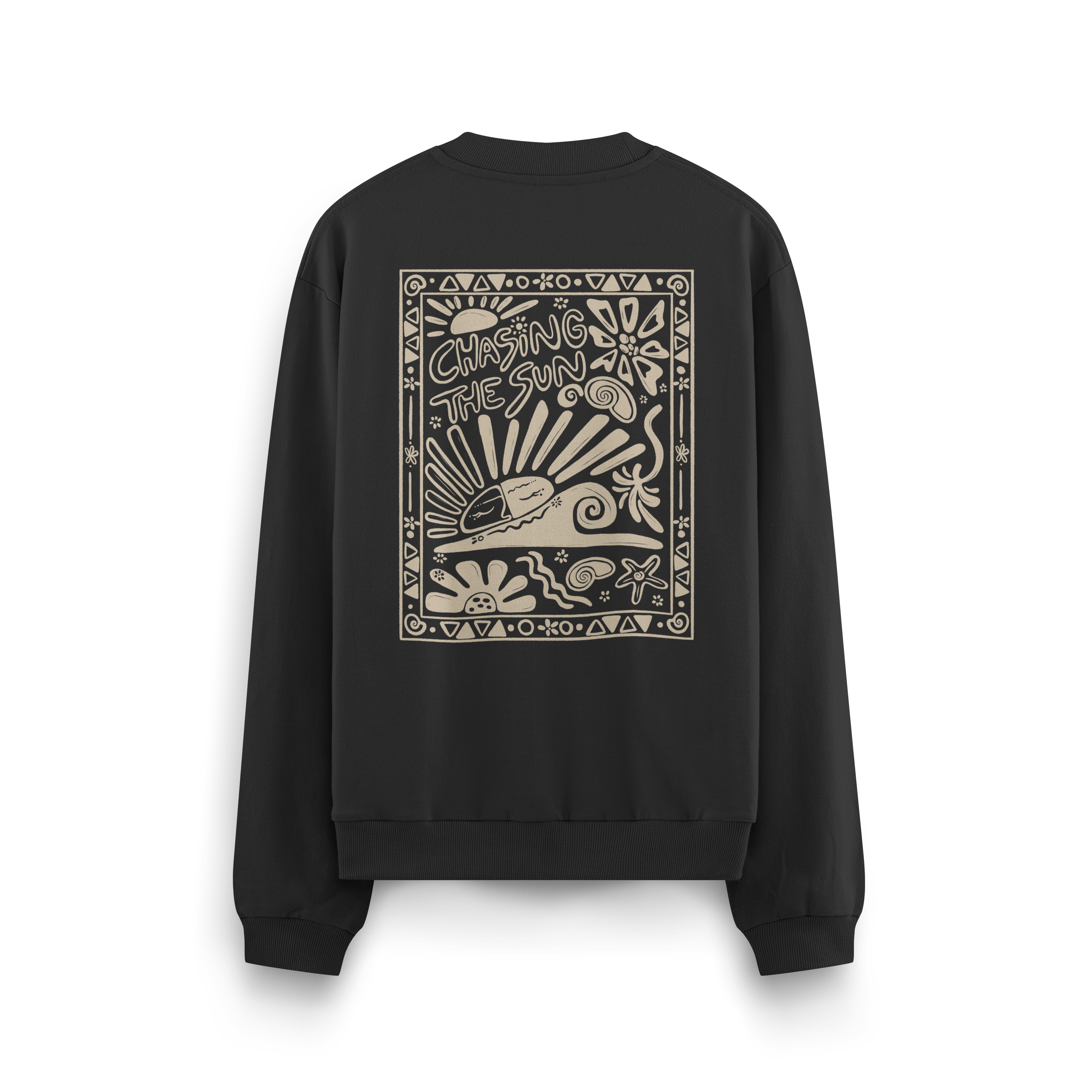 Chasing The Sun Crewneck Oversized