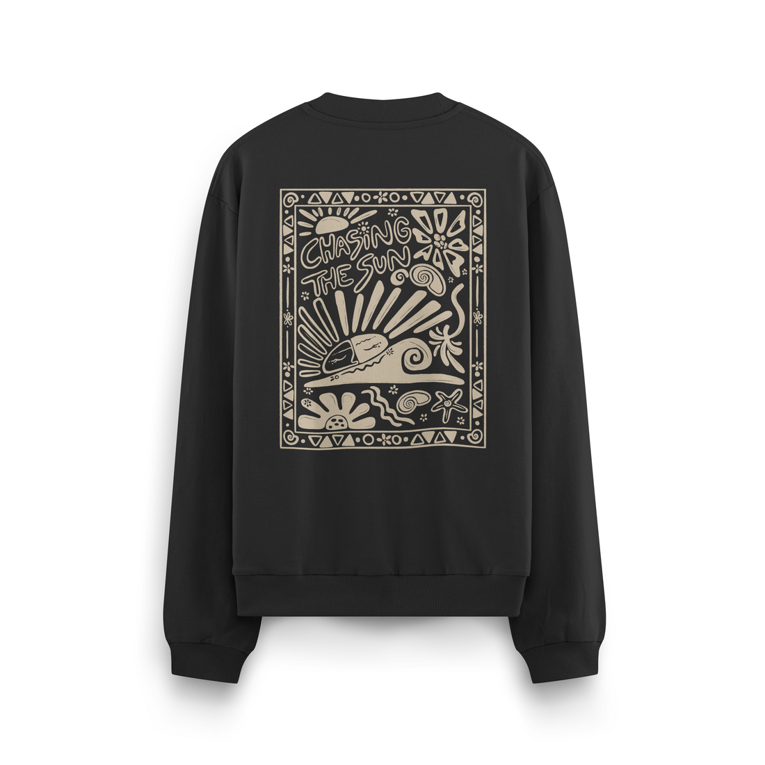 Chasing The Sun Crewneck Oversized