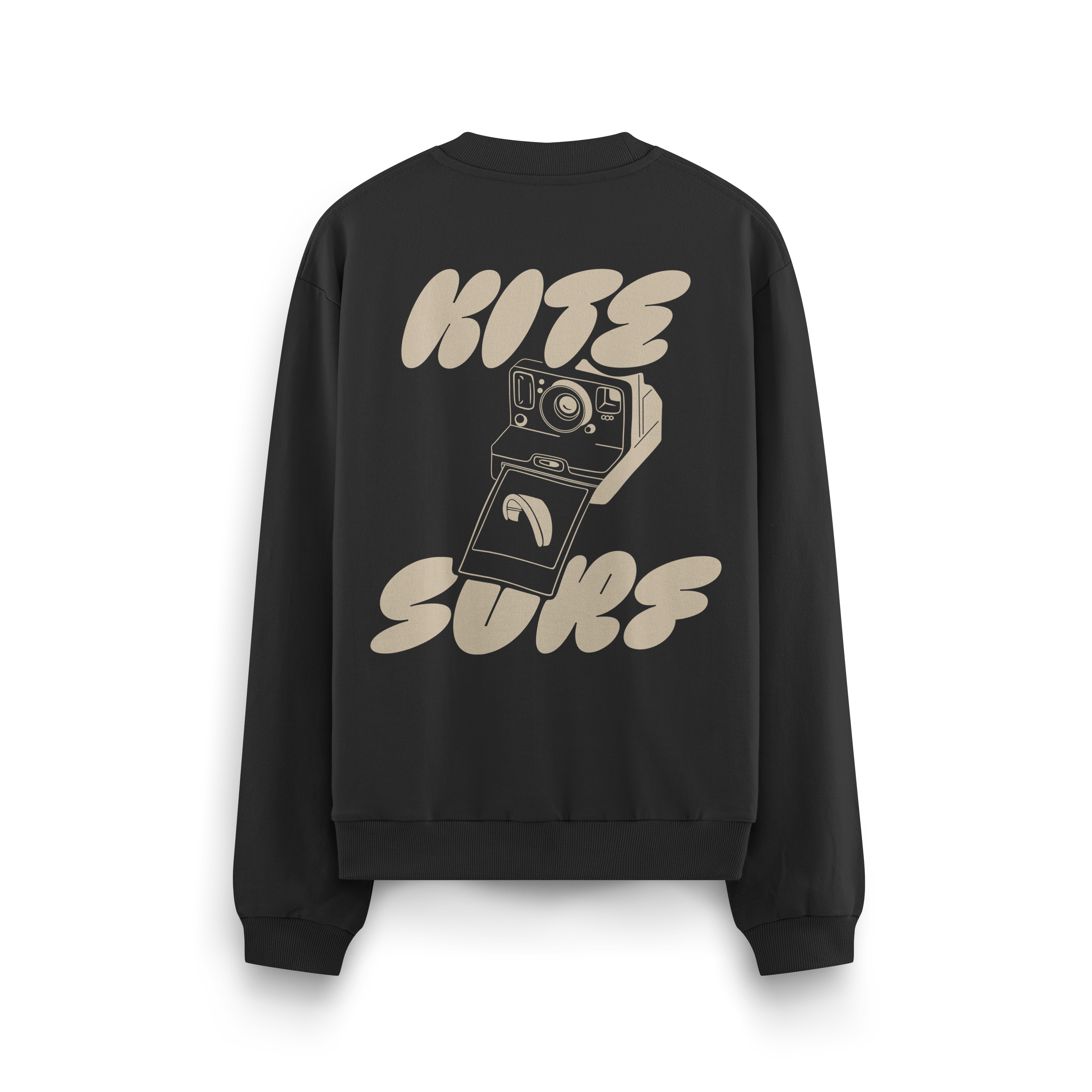 Kite Camera Crewneck Oversized