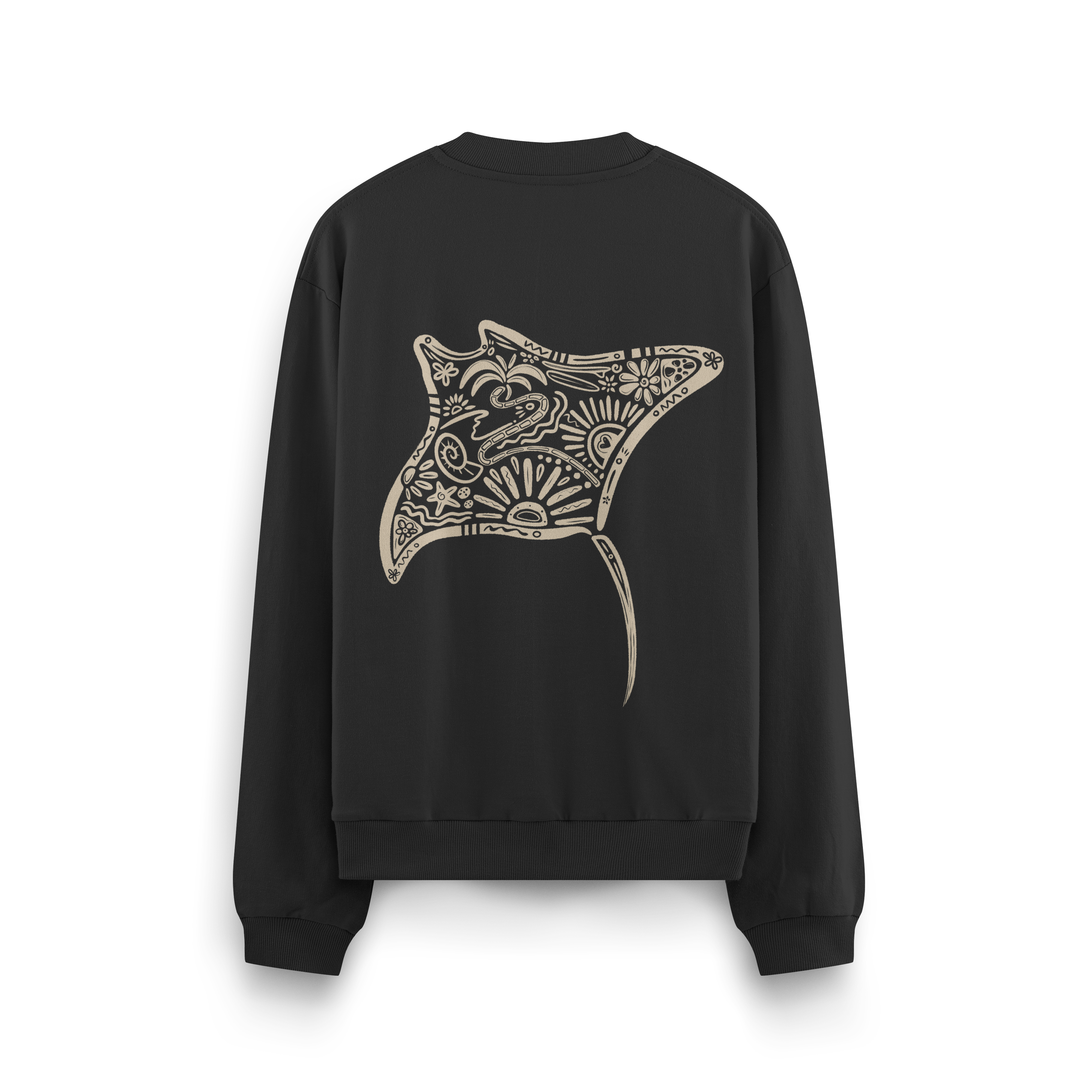Manta Ray Crewneck Oversized
