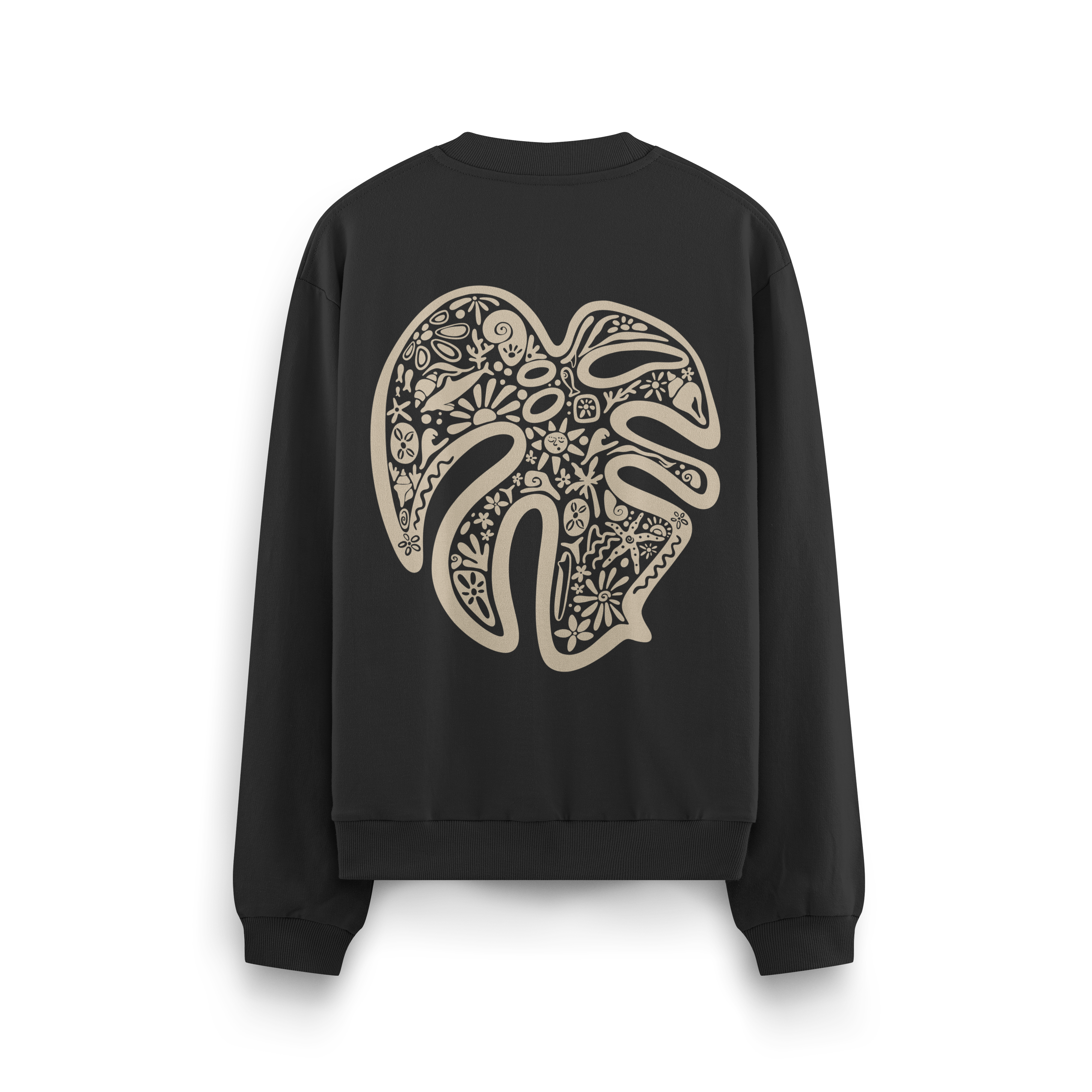 Monstera Crewneck Oversized