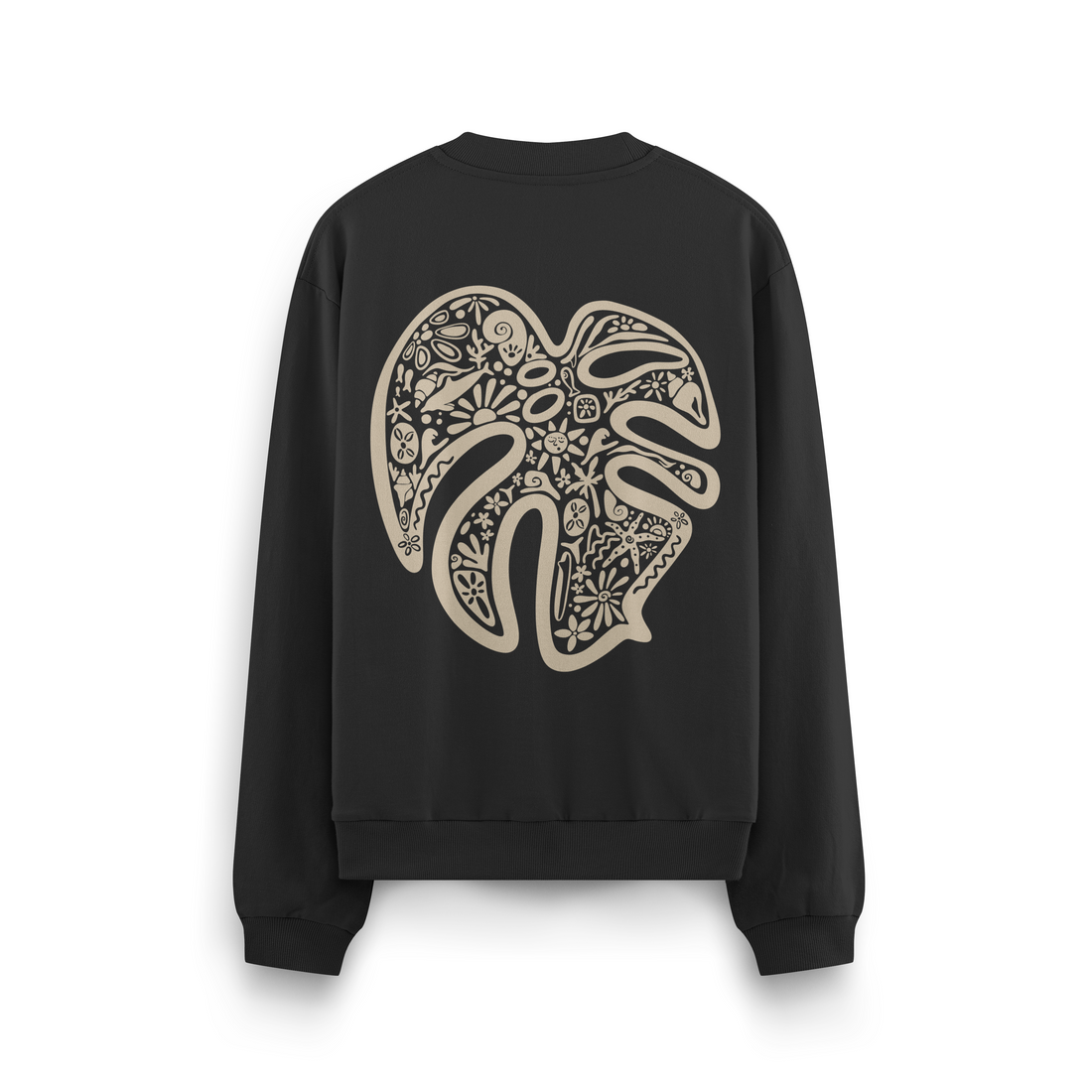 Monstera Crewneck Oversized
