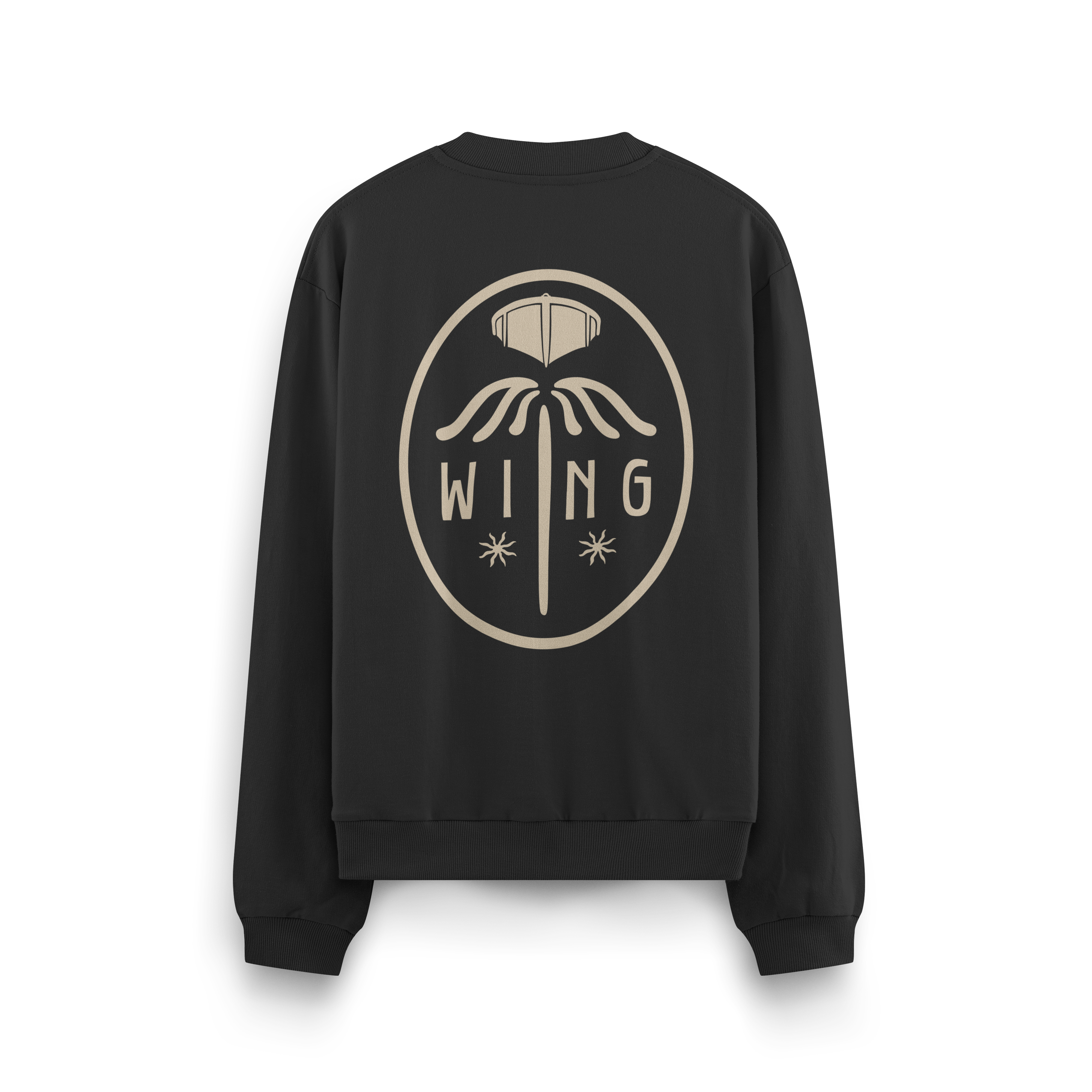 Oval Wing Crewneck Oversized