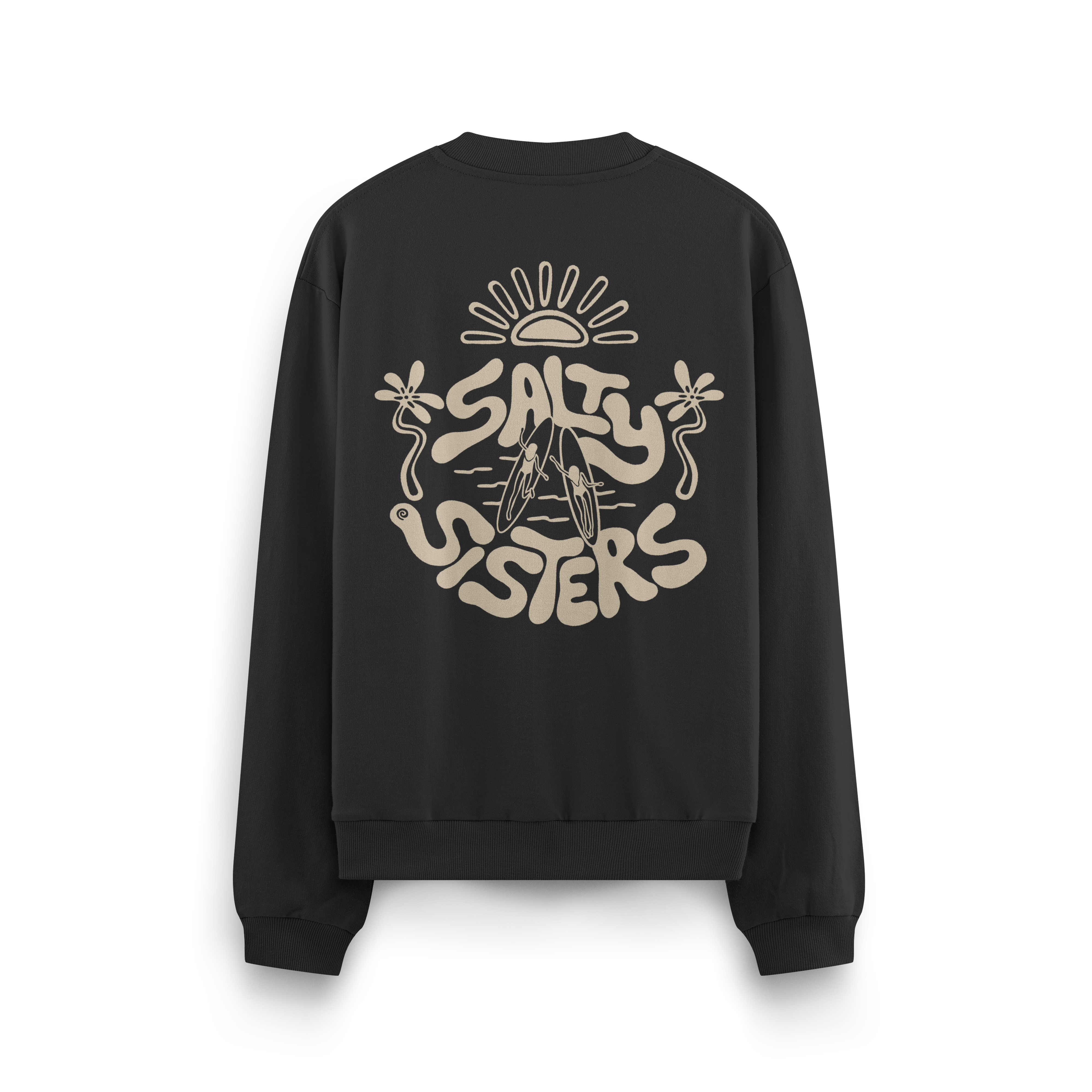 Salty Sister Crewneck Oversized