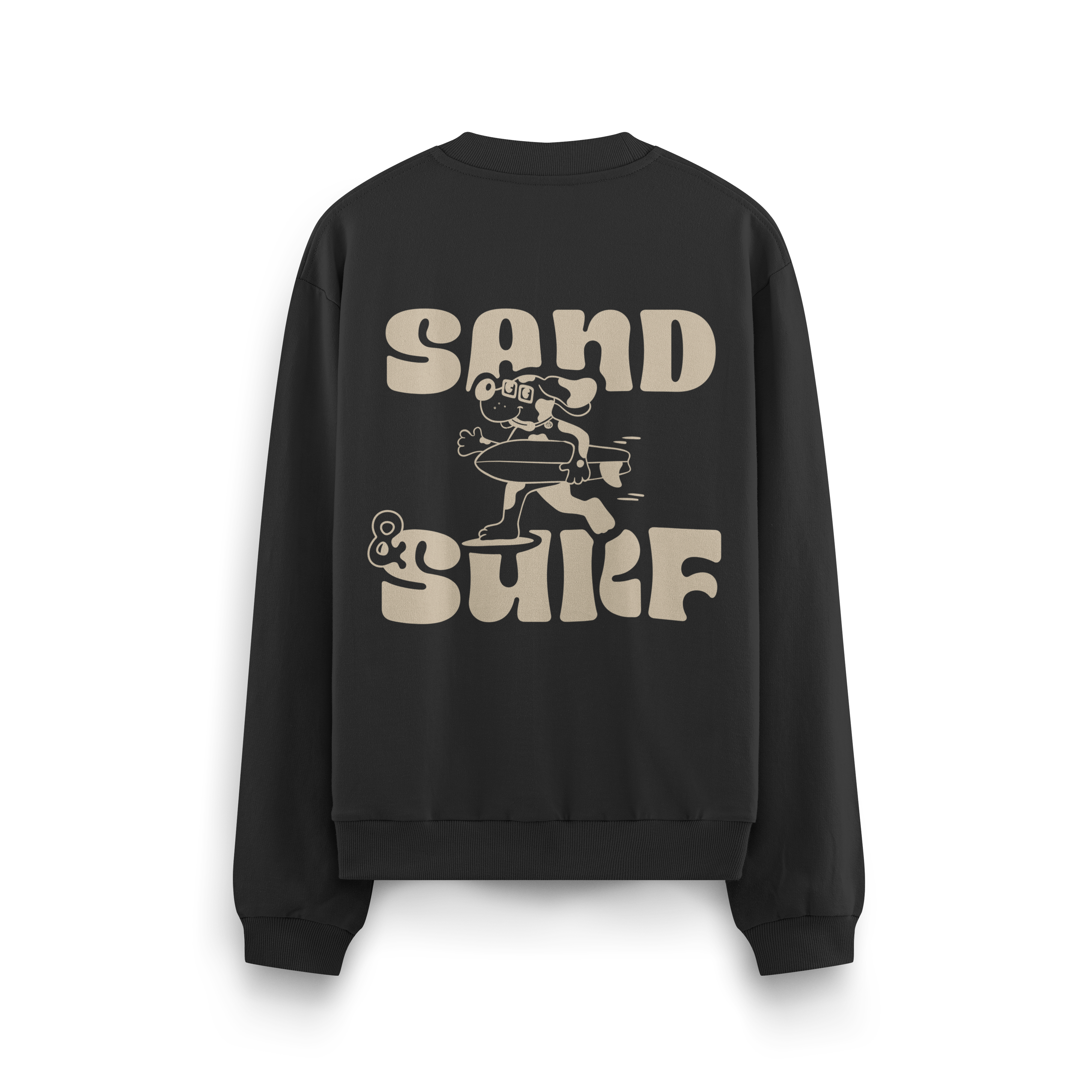 Sand And Surf Crewneck Oversized