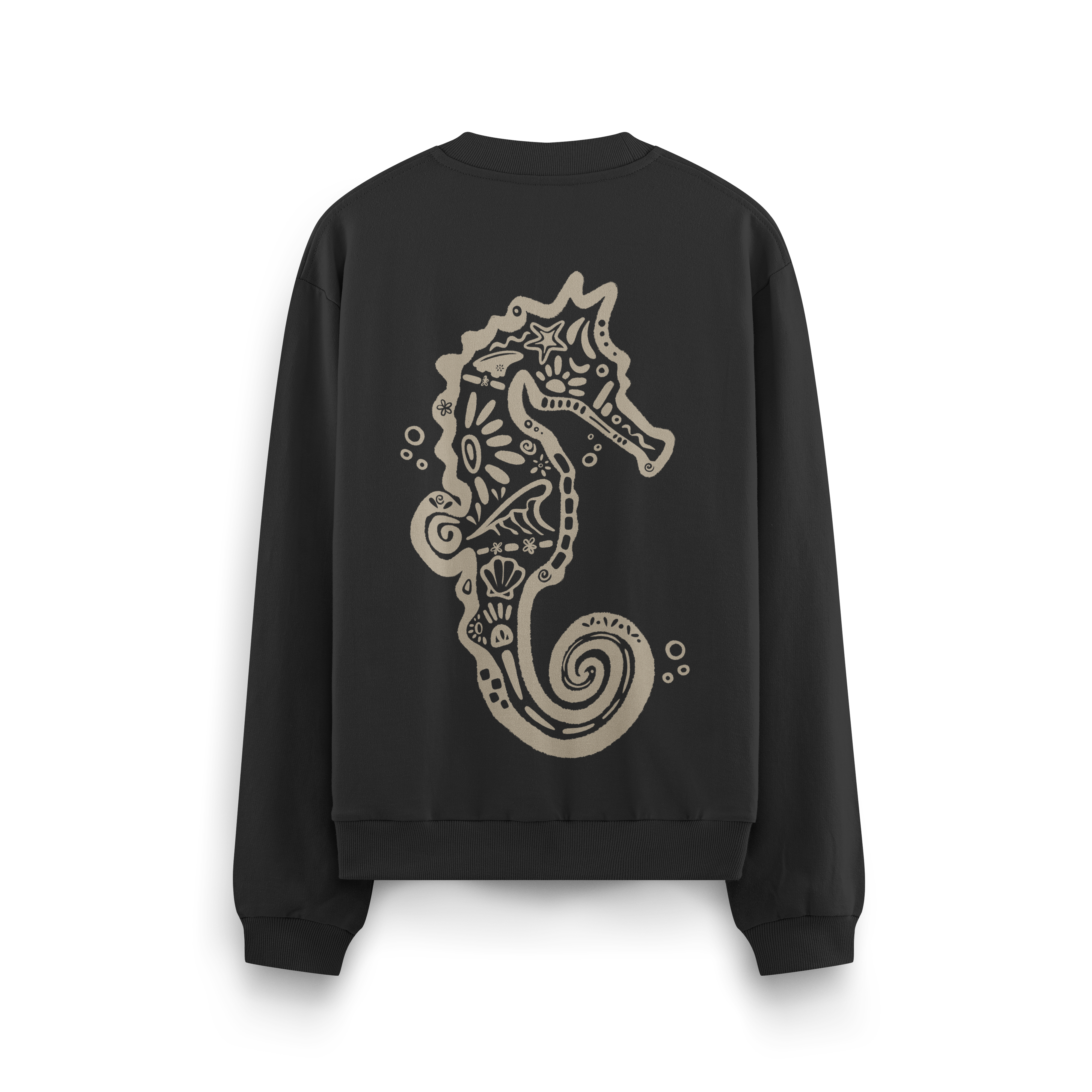 Seahorse Crewneck Oversized