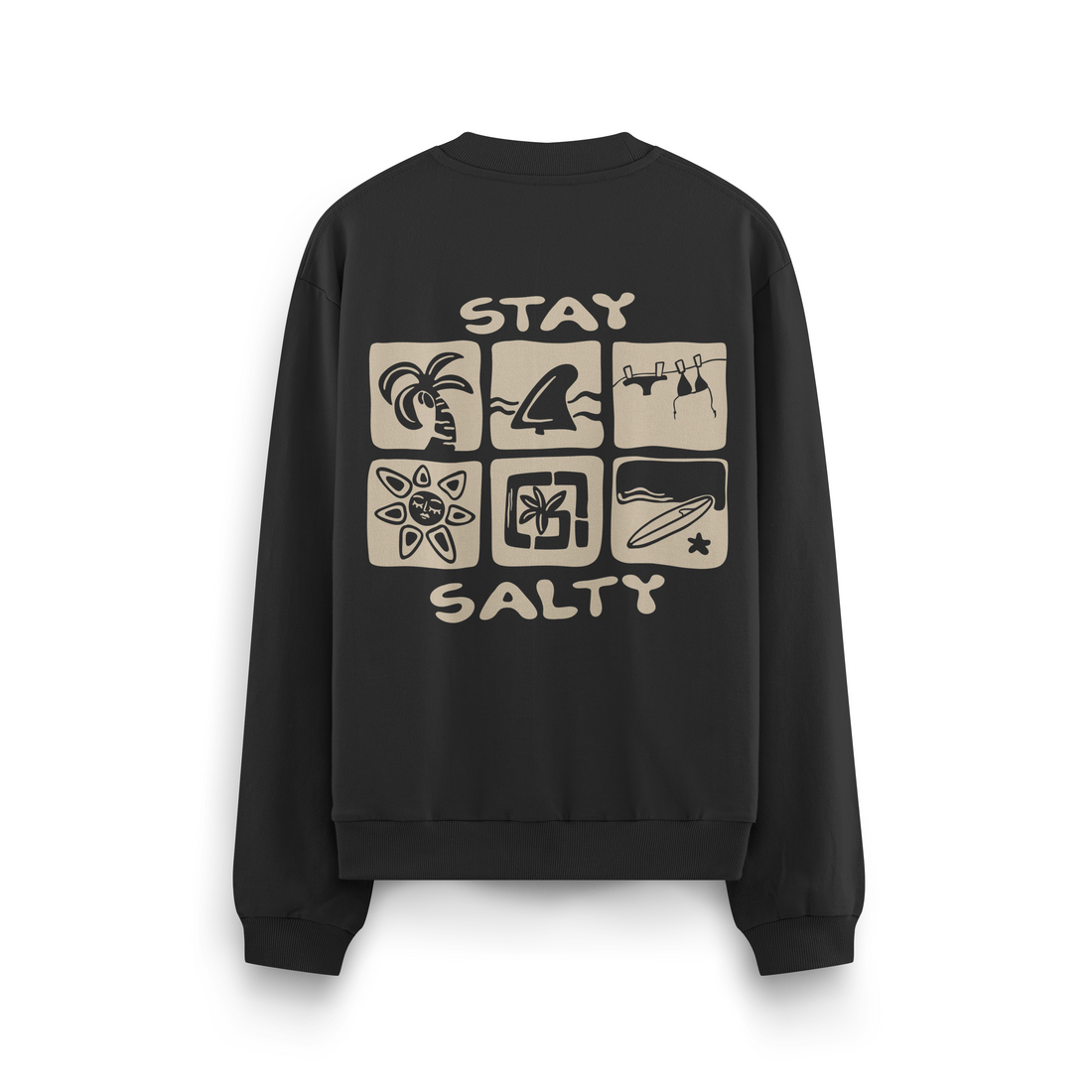 Stay Salty Crewneck Oversized