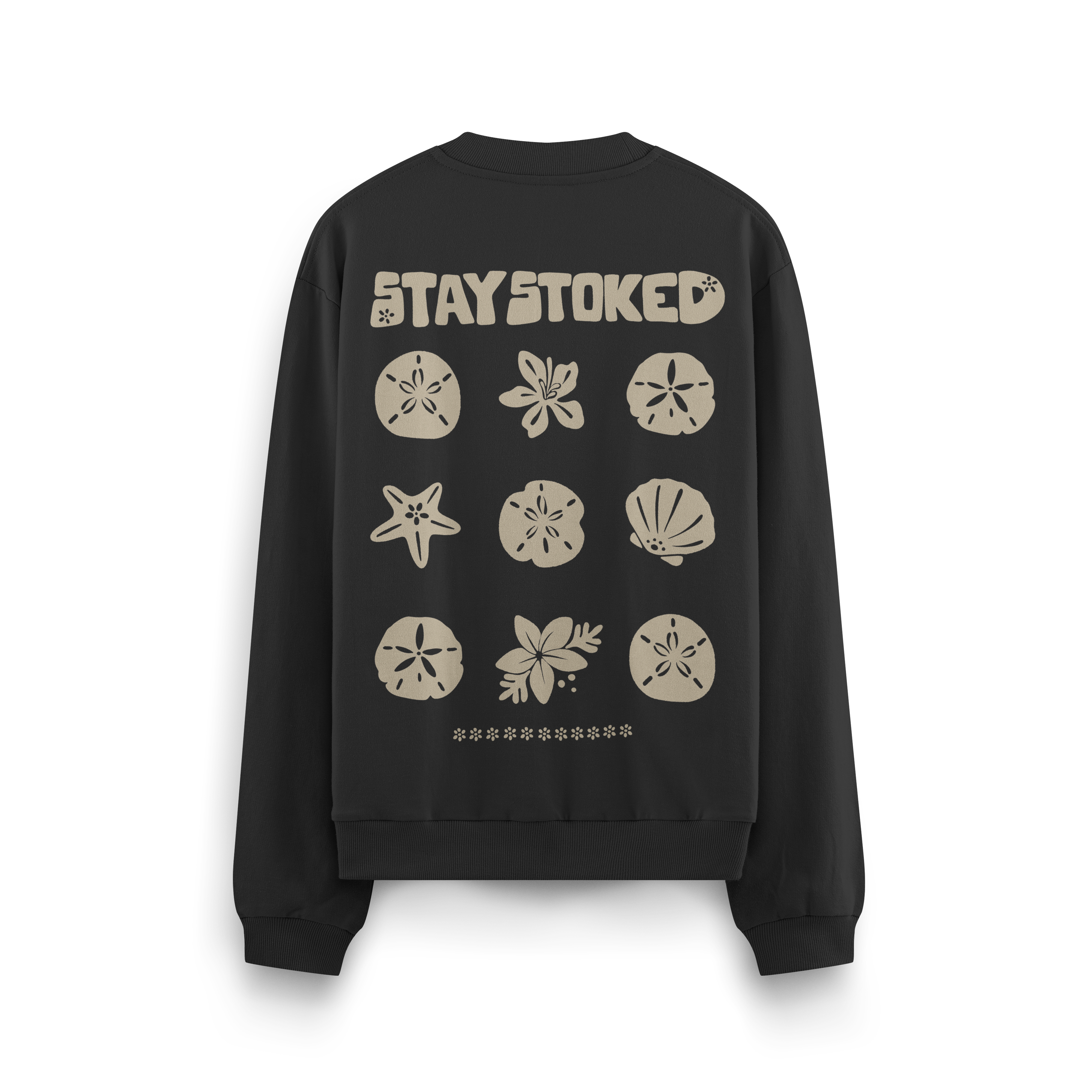 Stay Stoked 2 Crewneck Oversized