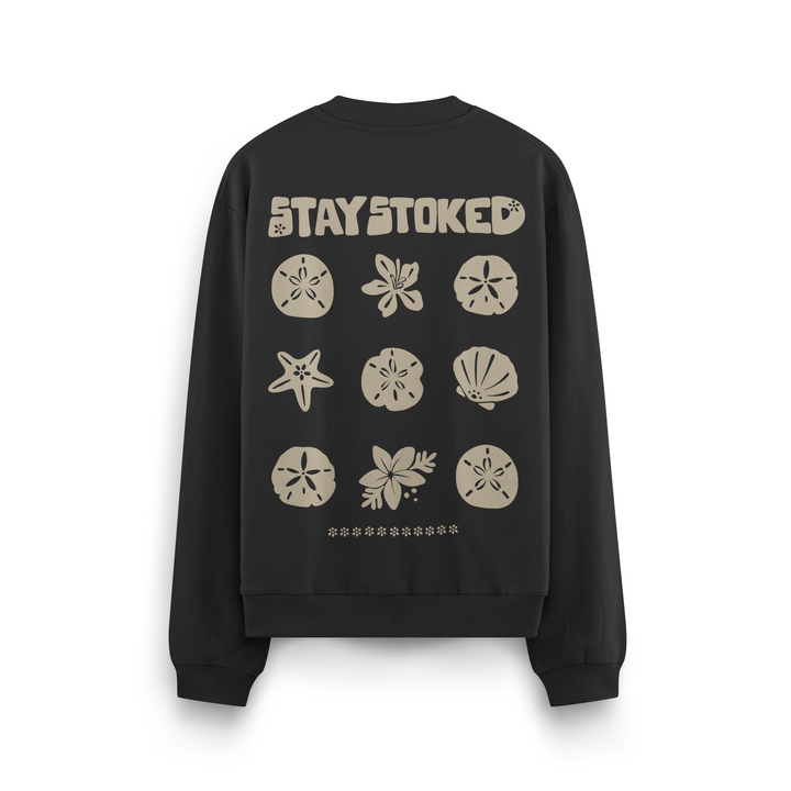 Stay Stoked 2 Crewneck Oversized