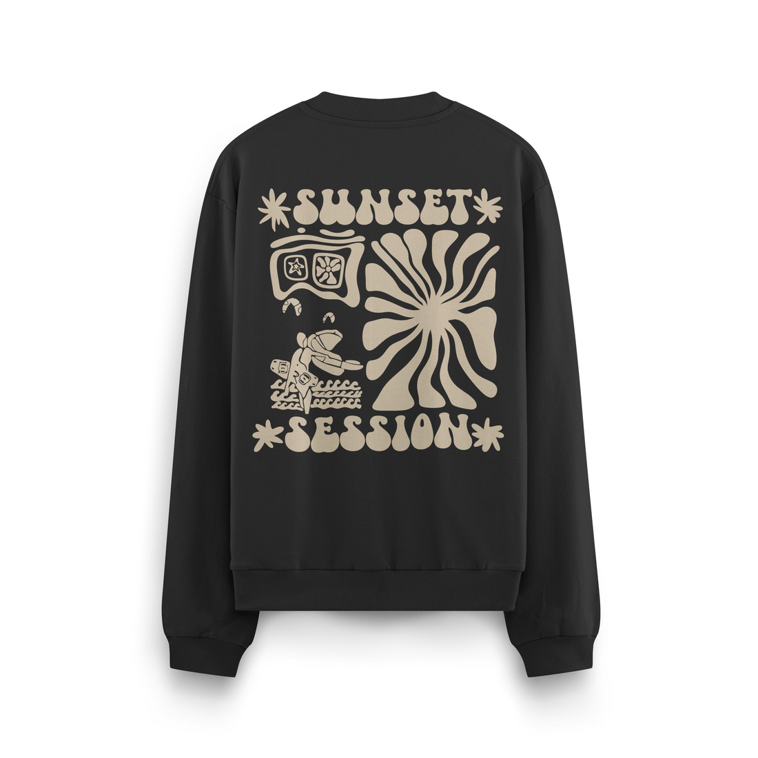 Sunset Session Crewneck Oversized