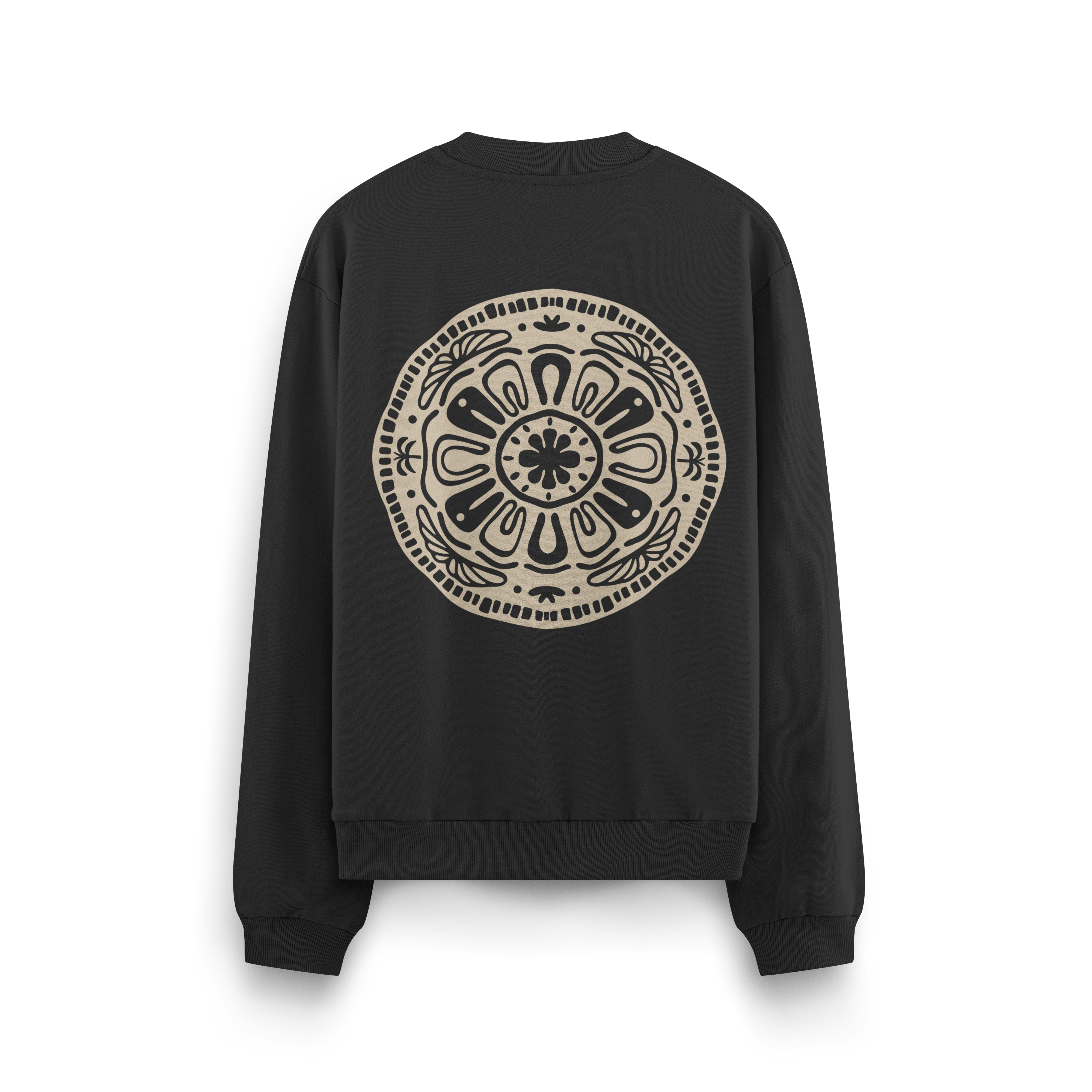 Surf Geometric Crewneck Oversized