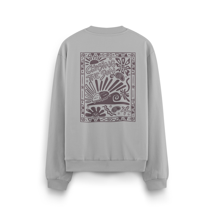 Chasing The Sun Crewneck Oversized