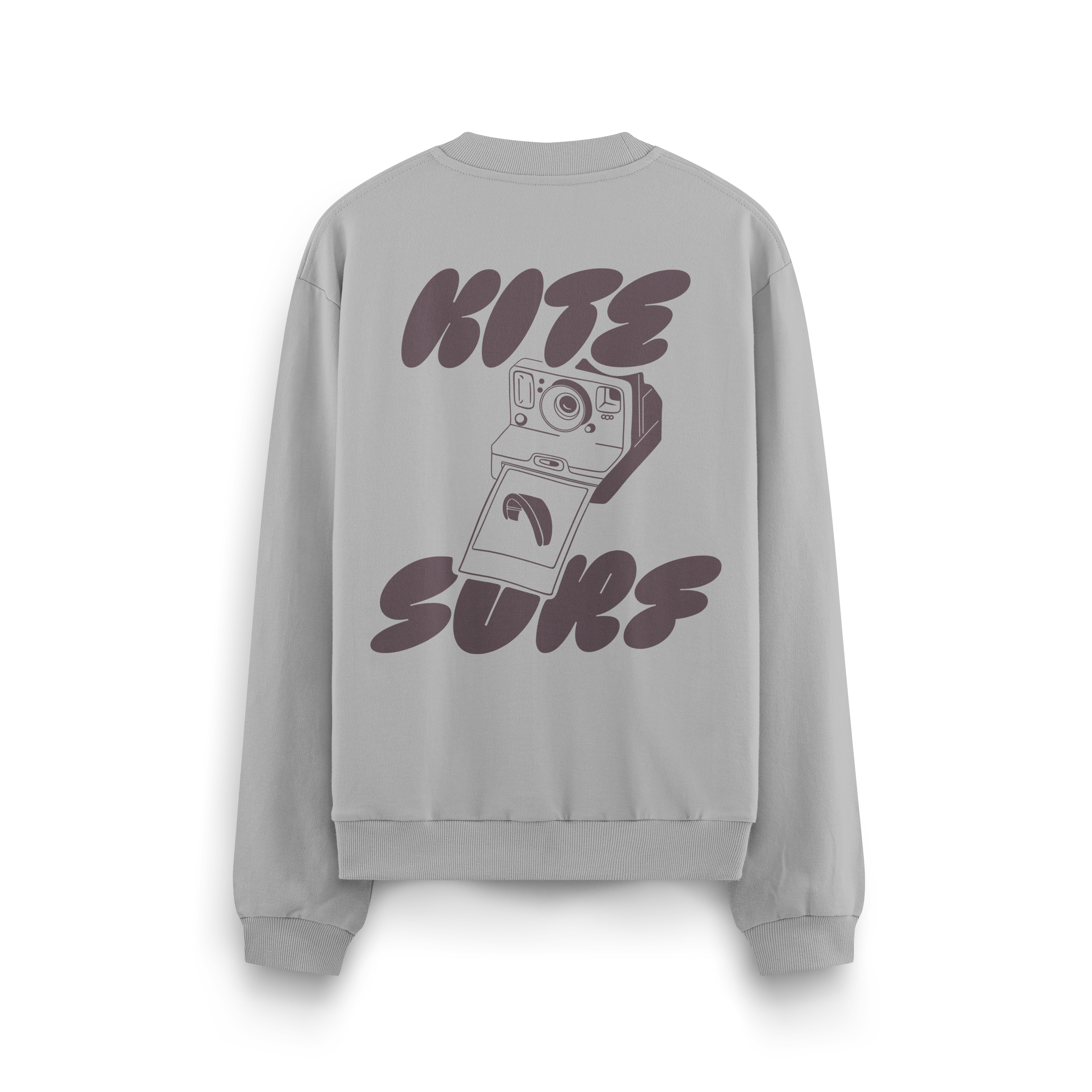 Kite Camera Crewneck Oversized
