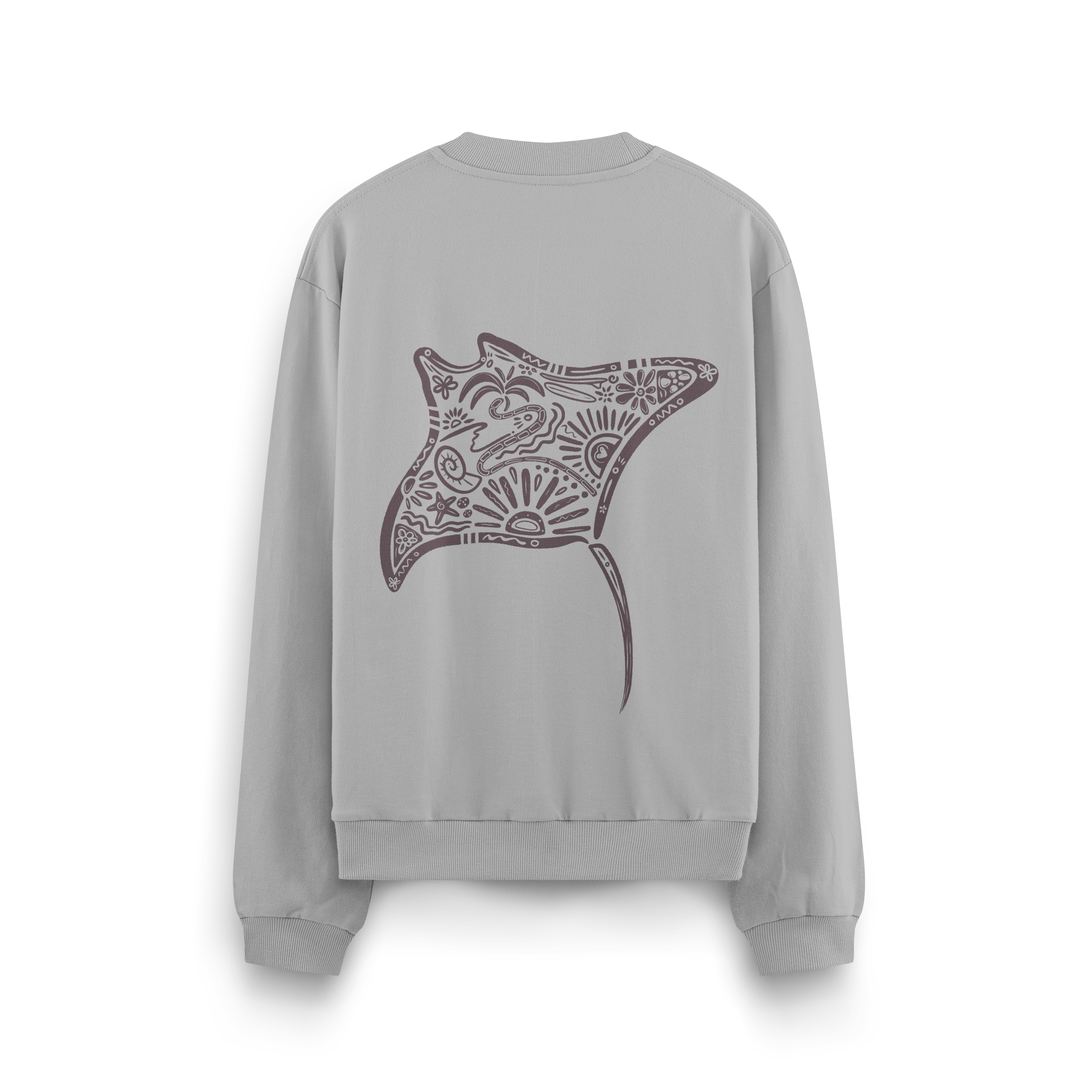 Manta Ray Crewneck Oversized