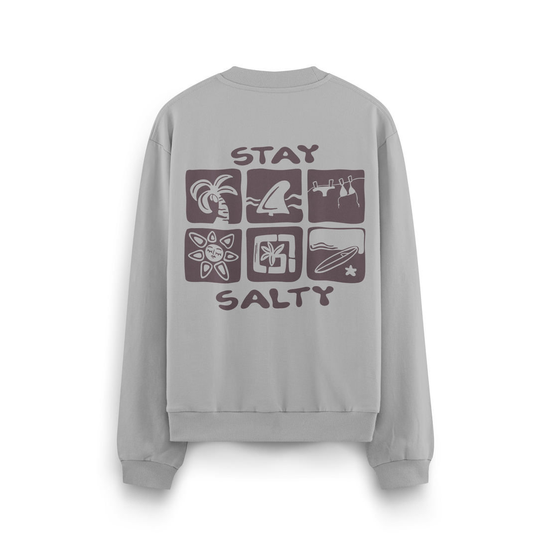 Stay Salty Crewneck Oversized
