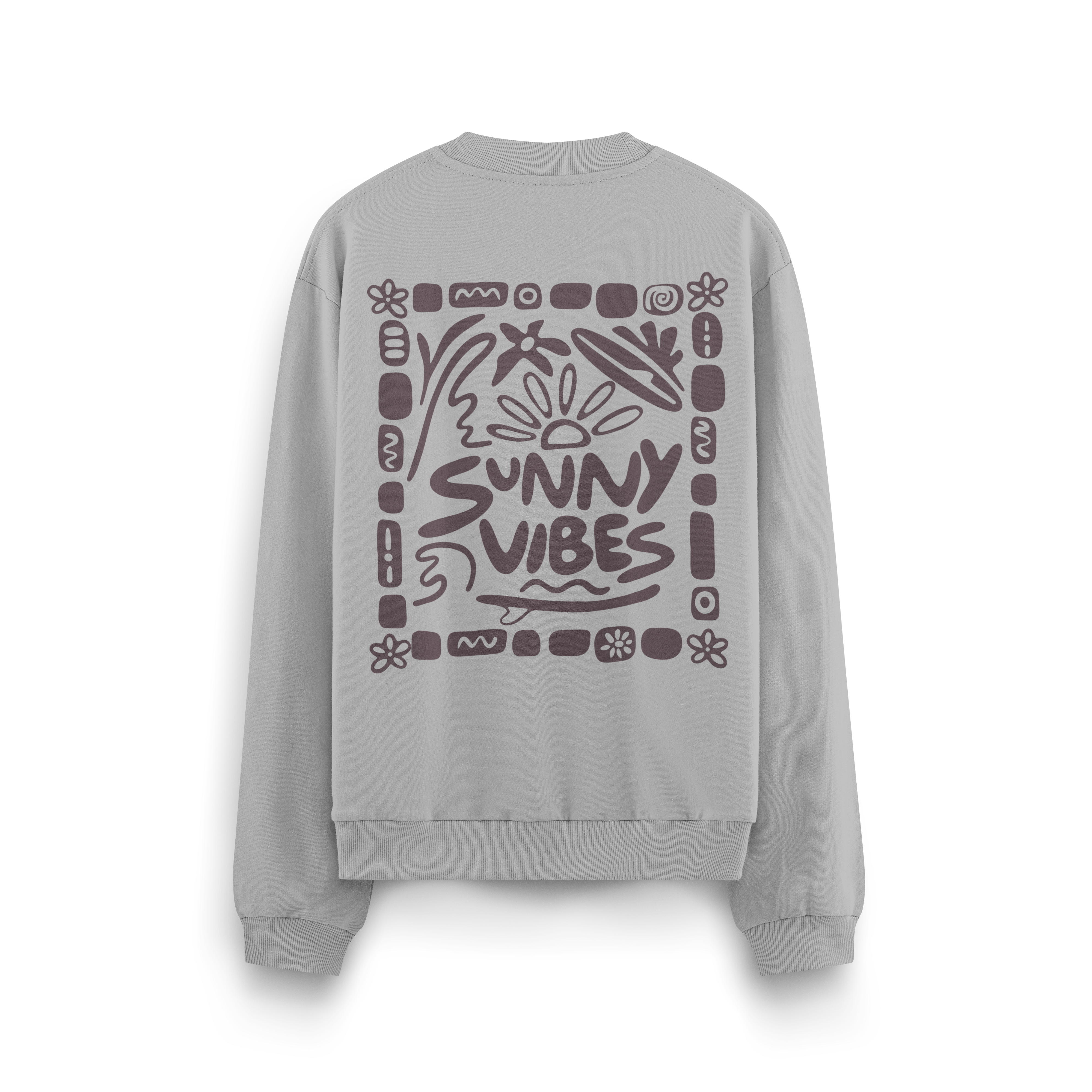 Sunny Vibes Crewneck Oversized