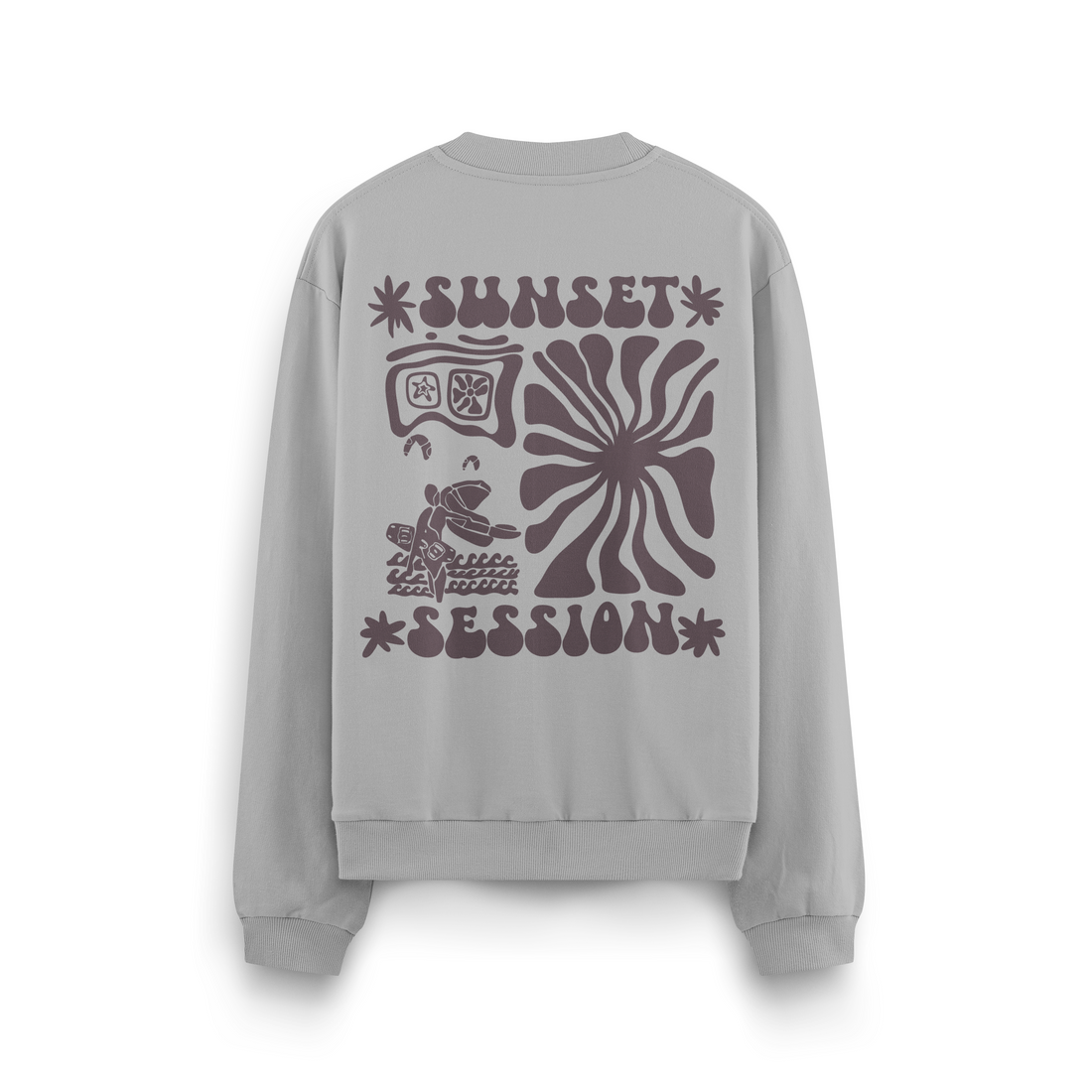 Sunset Session Crewneck Oversized